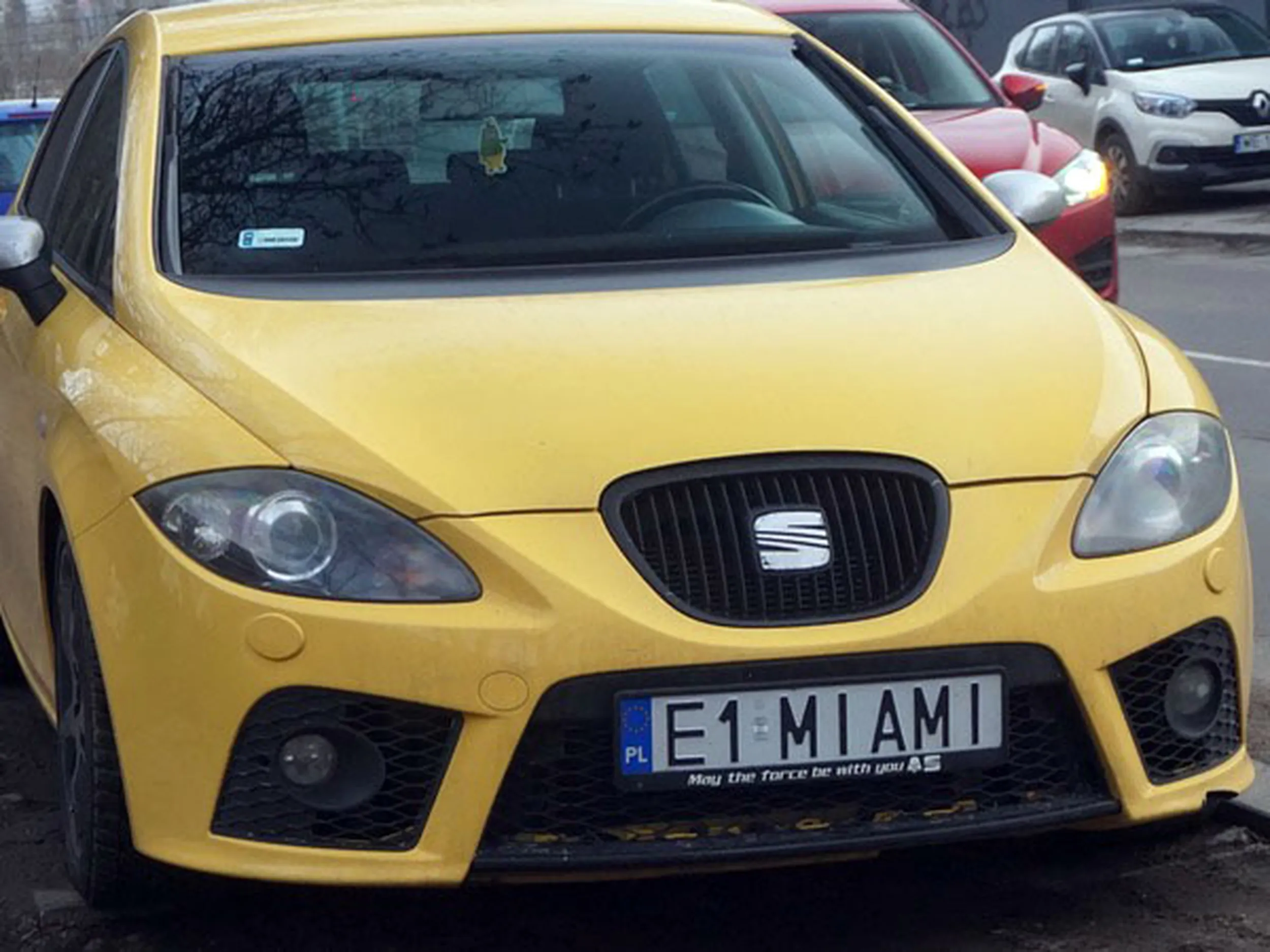 Fajny numer, blacha E1 MIAMI