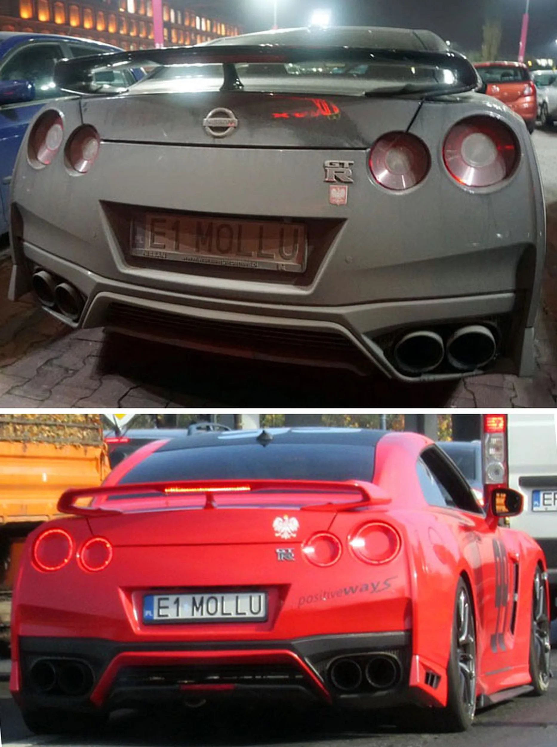 Fajny numer, blacha E1 MOLLU