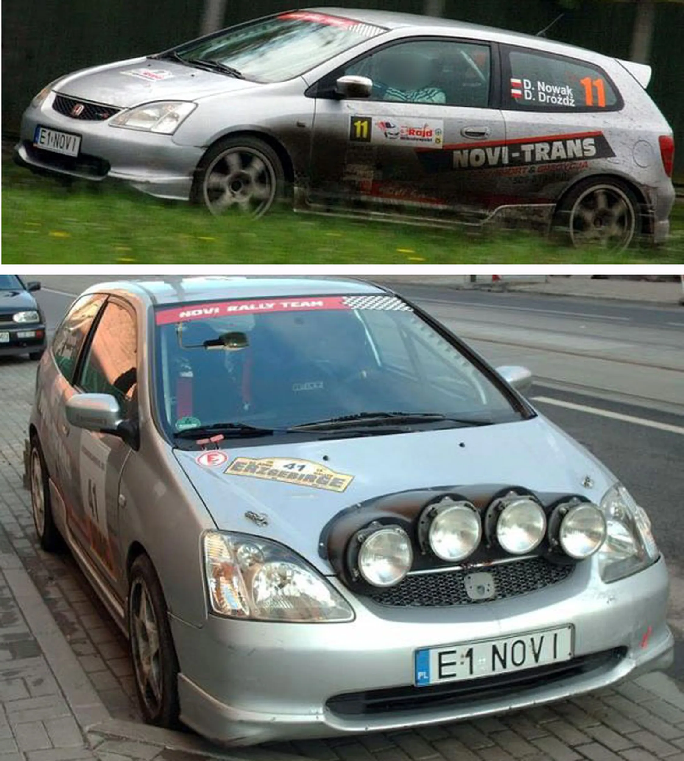 Fajny numer, blacha E1 NOVI