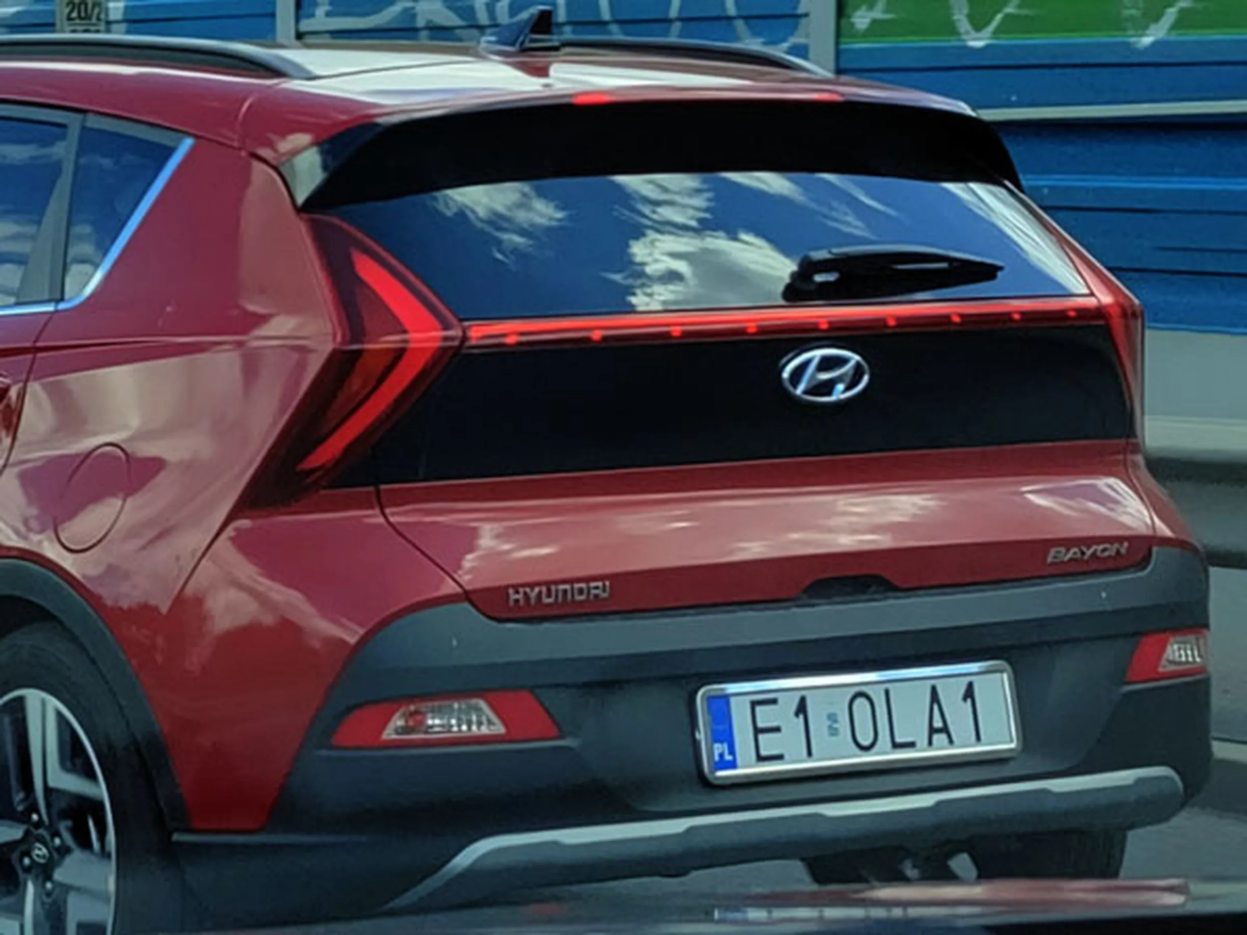 Fajny numer, blacha E1 OLA1