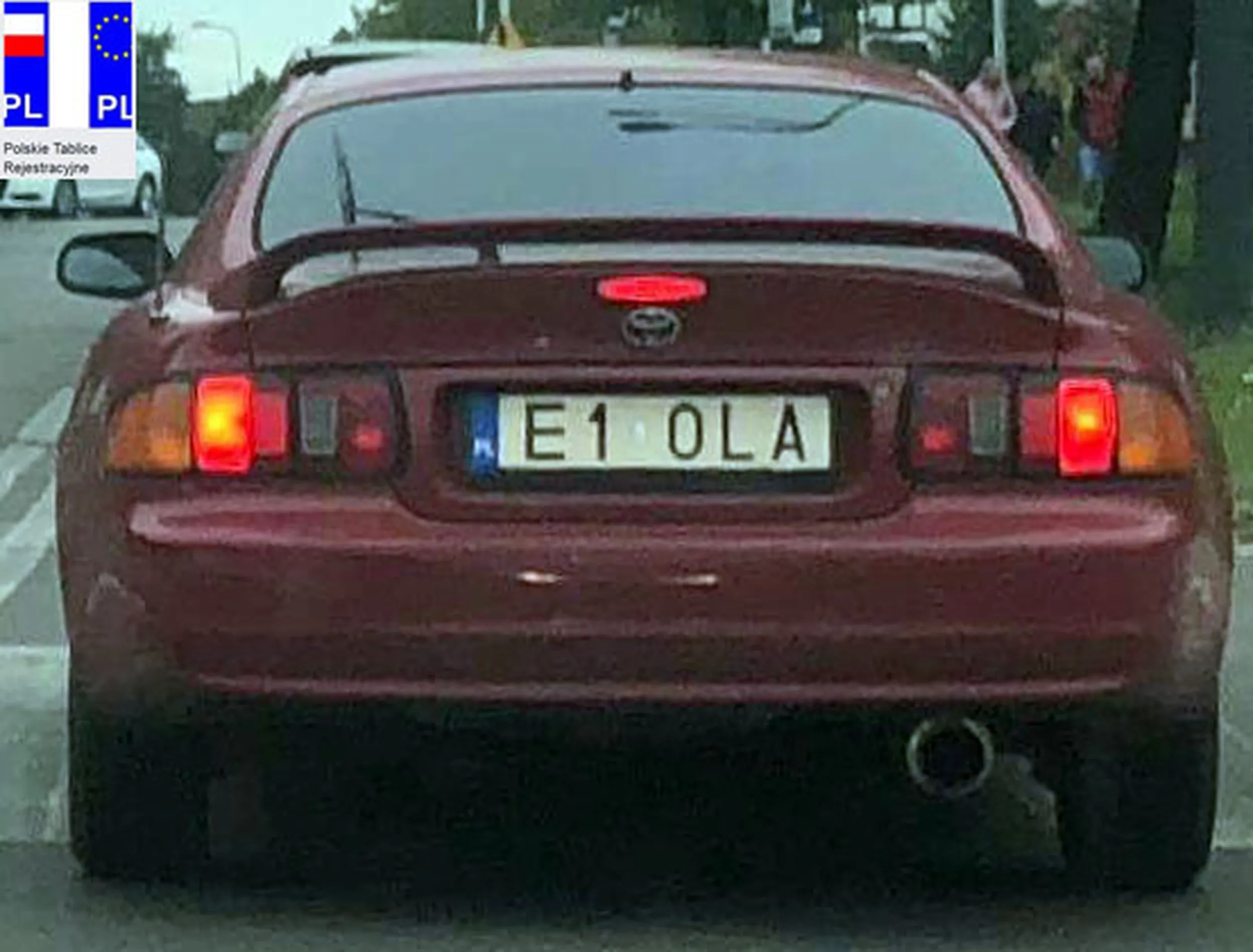 Fajny numer, blacha E1 OLA