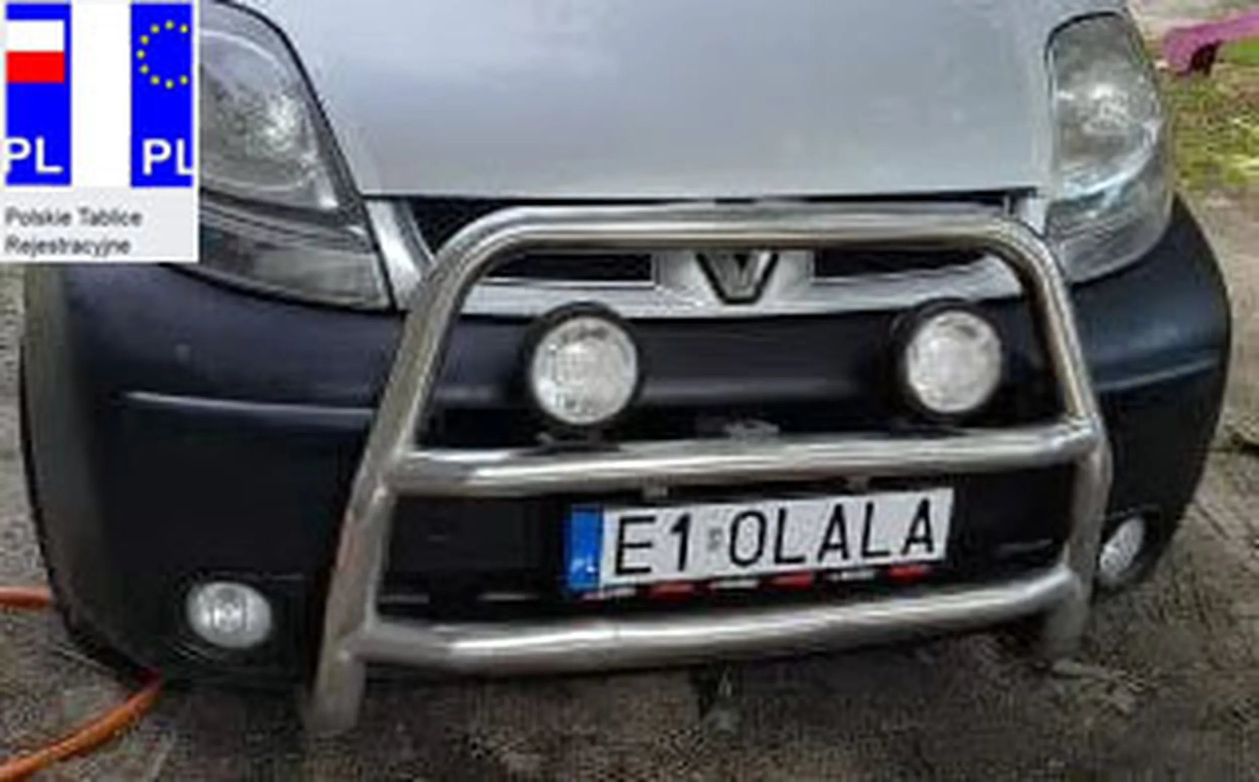 Fajny numer, blacha E1 OLALA