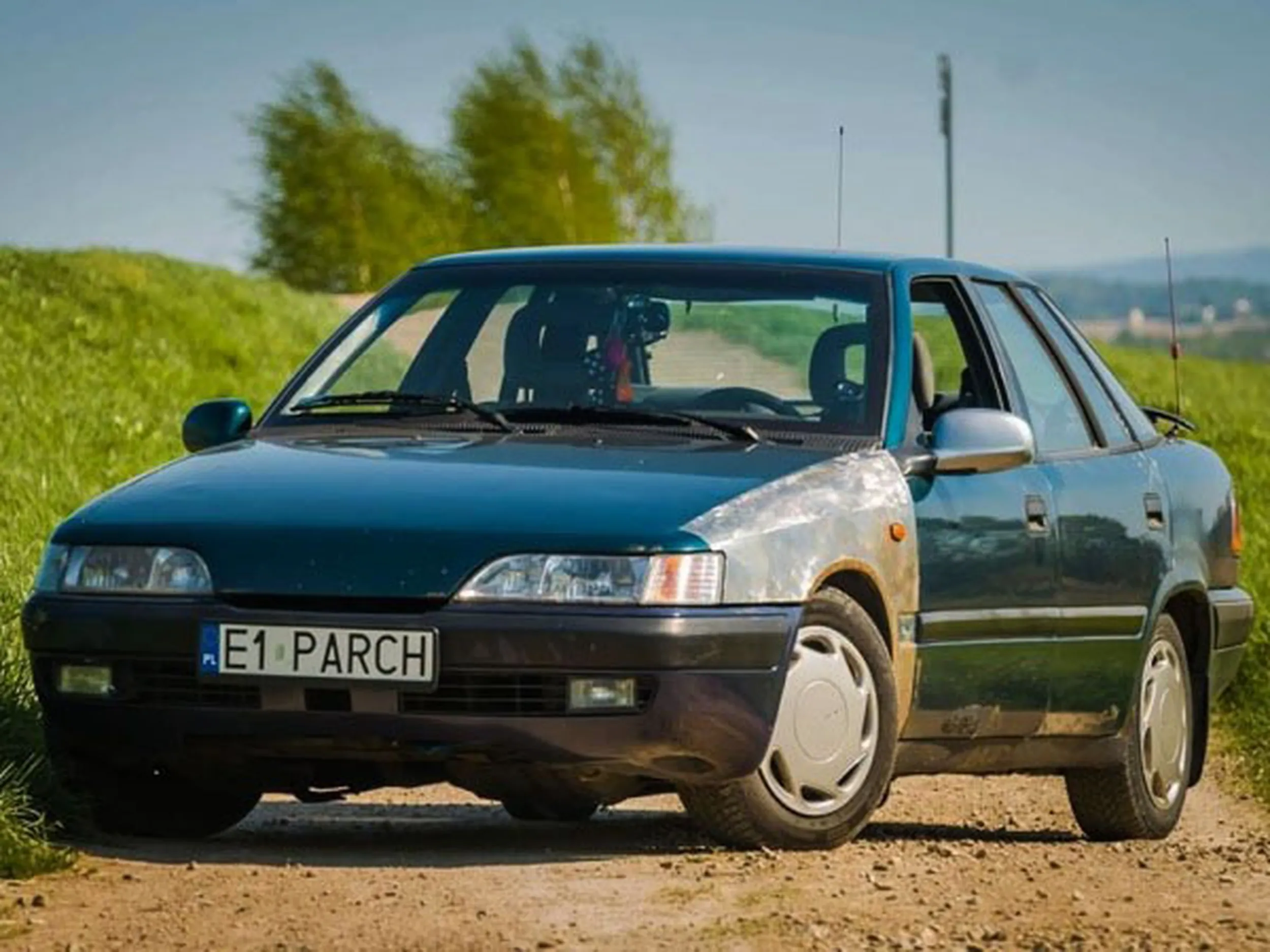 Fajny numer, blacha E1 PARCH