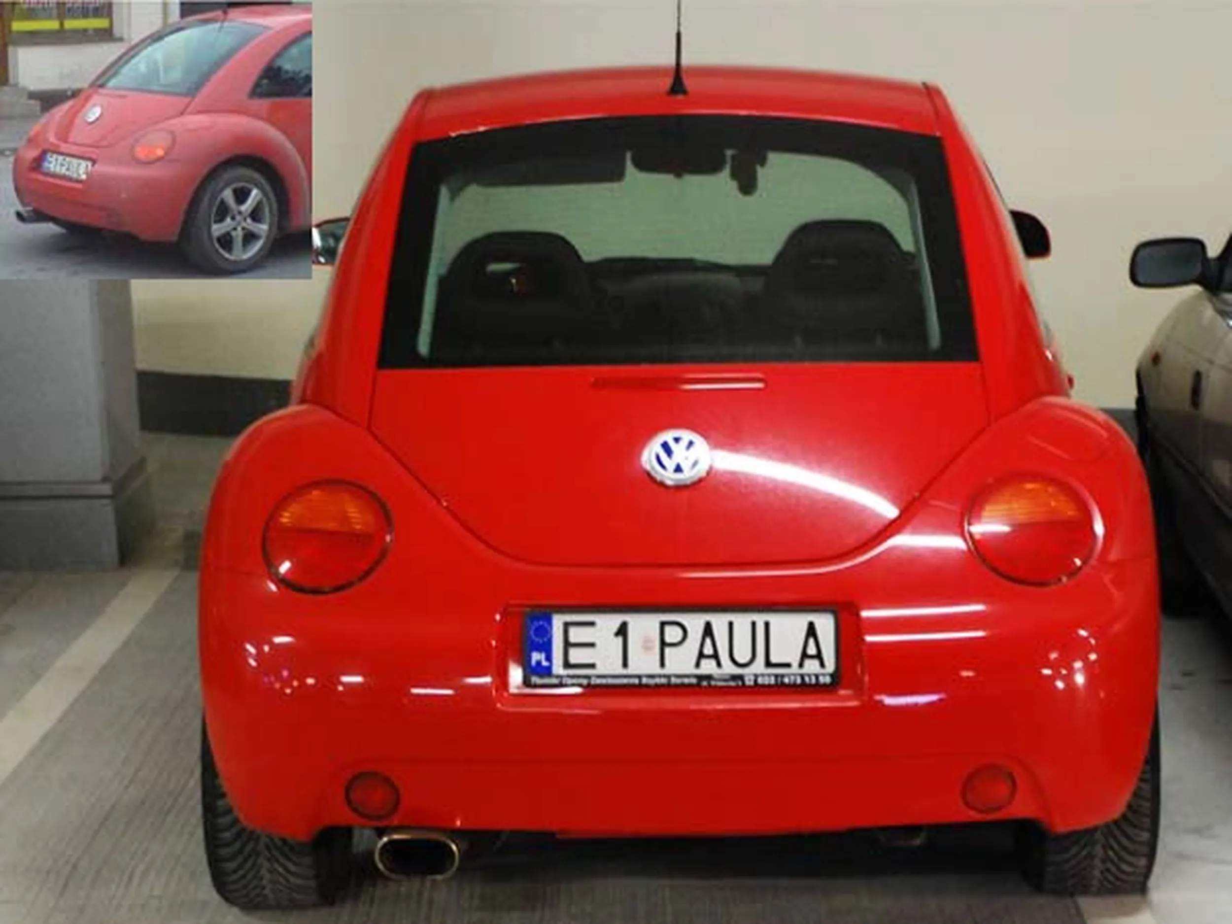 Fajny numer, blacha E1 PAULA