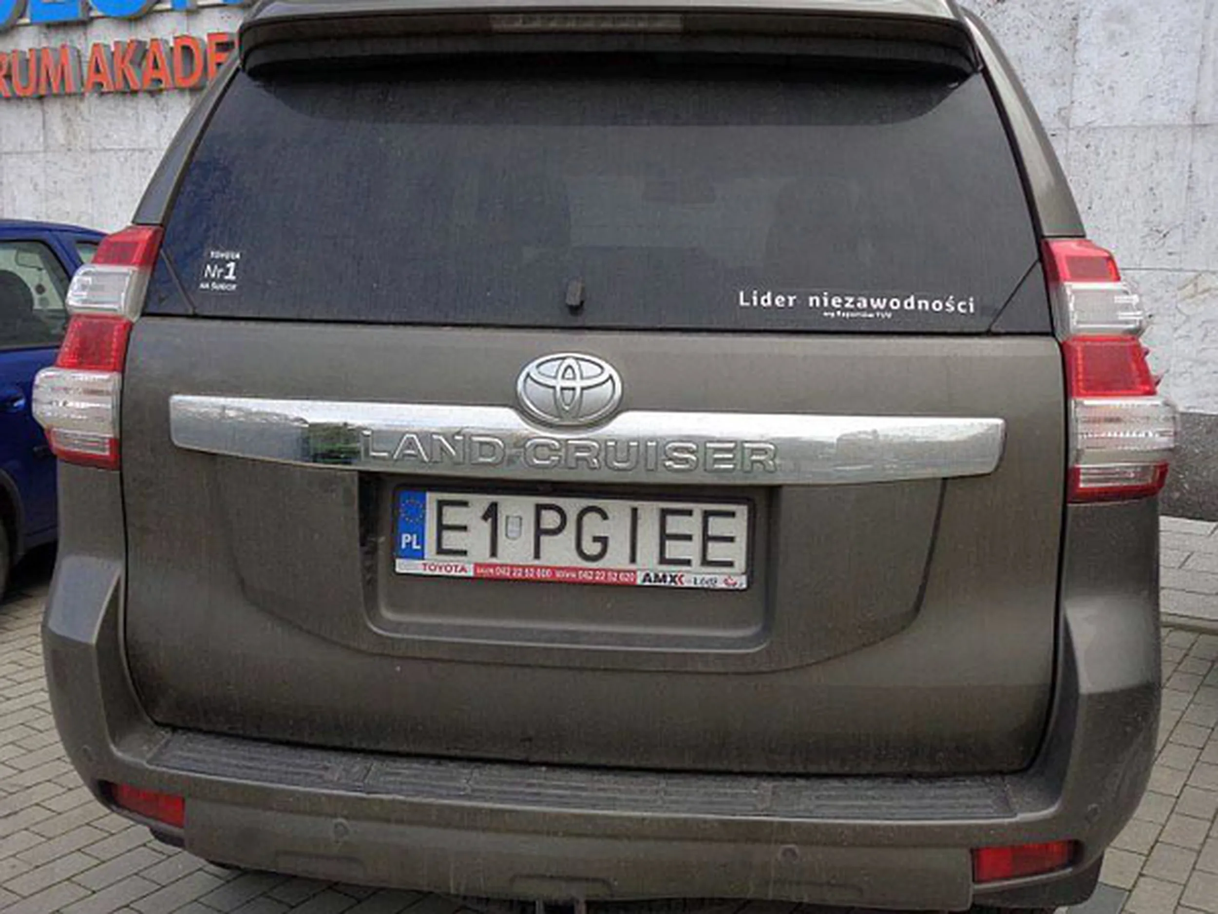 Fajny numer, blacha E1 PGIEE