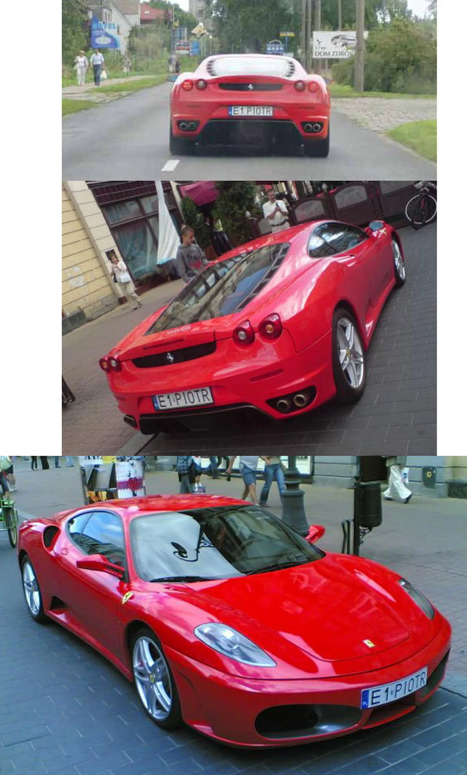 Fajny numer, blacha E1 PIOTR