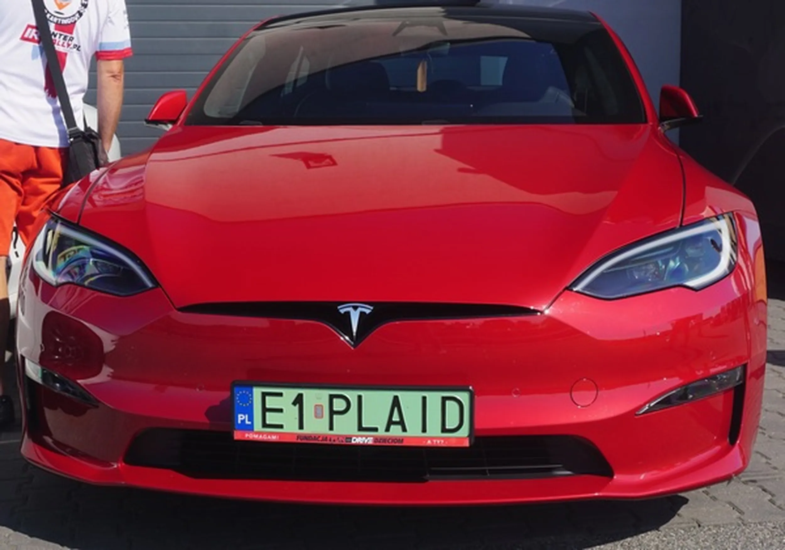 Fajny numer, blacha E1 PLAID