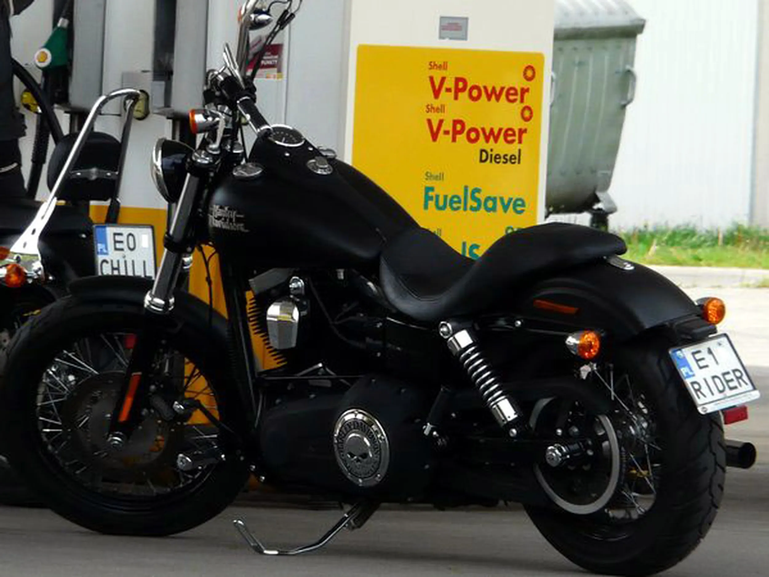 Fajny numer, blacha E1 RIDER