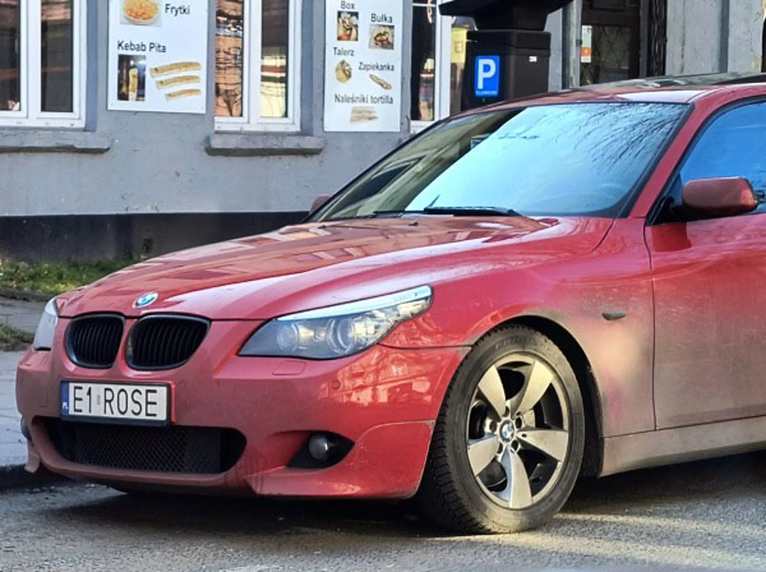 Fajny numer, blacha E1 ROSE