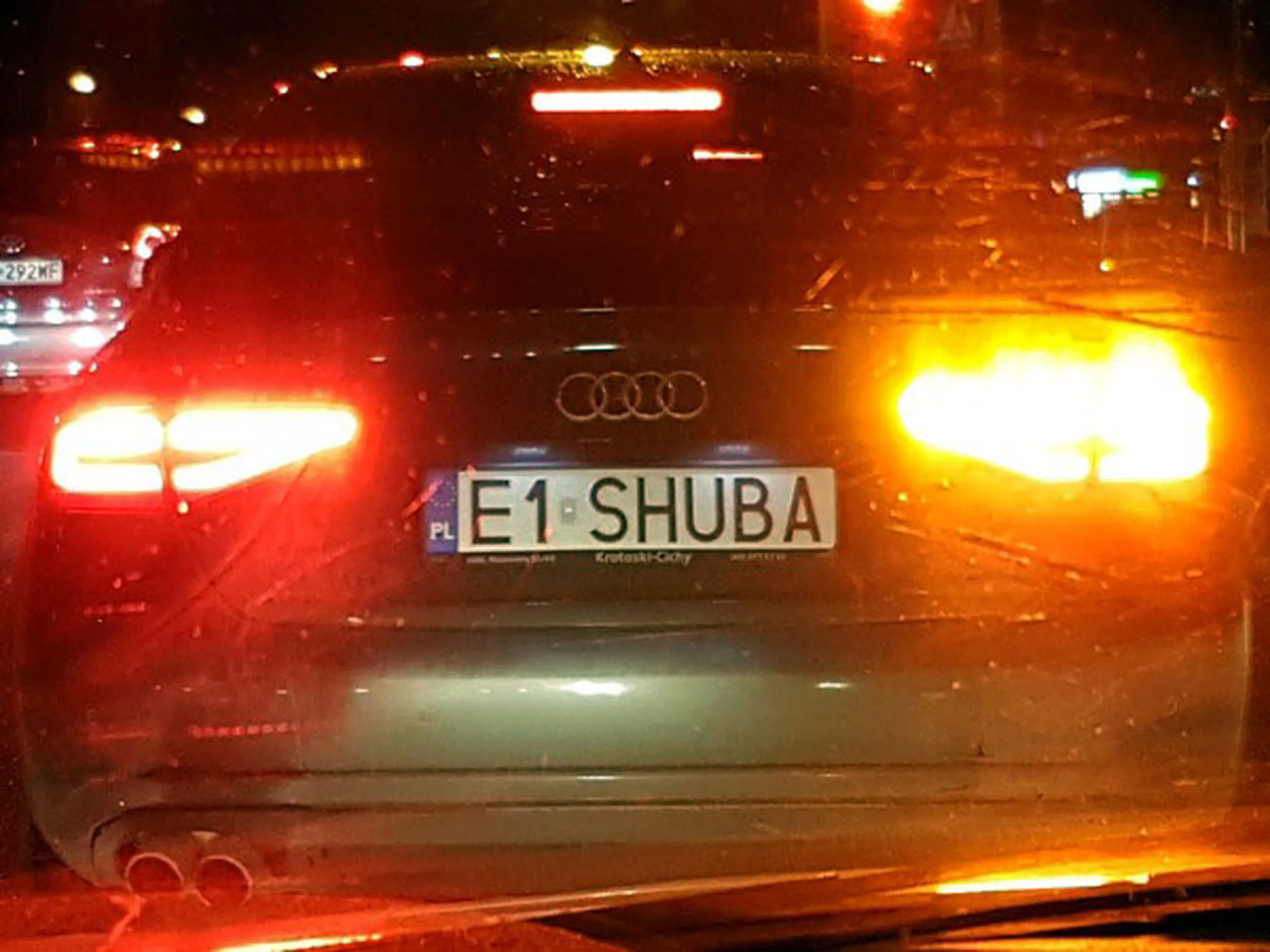 Fajny numer, blacha E1 SHUBA