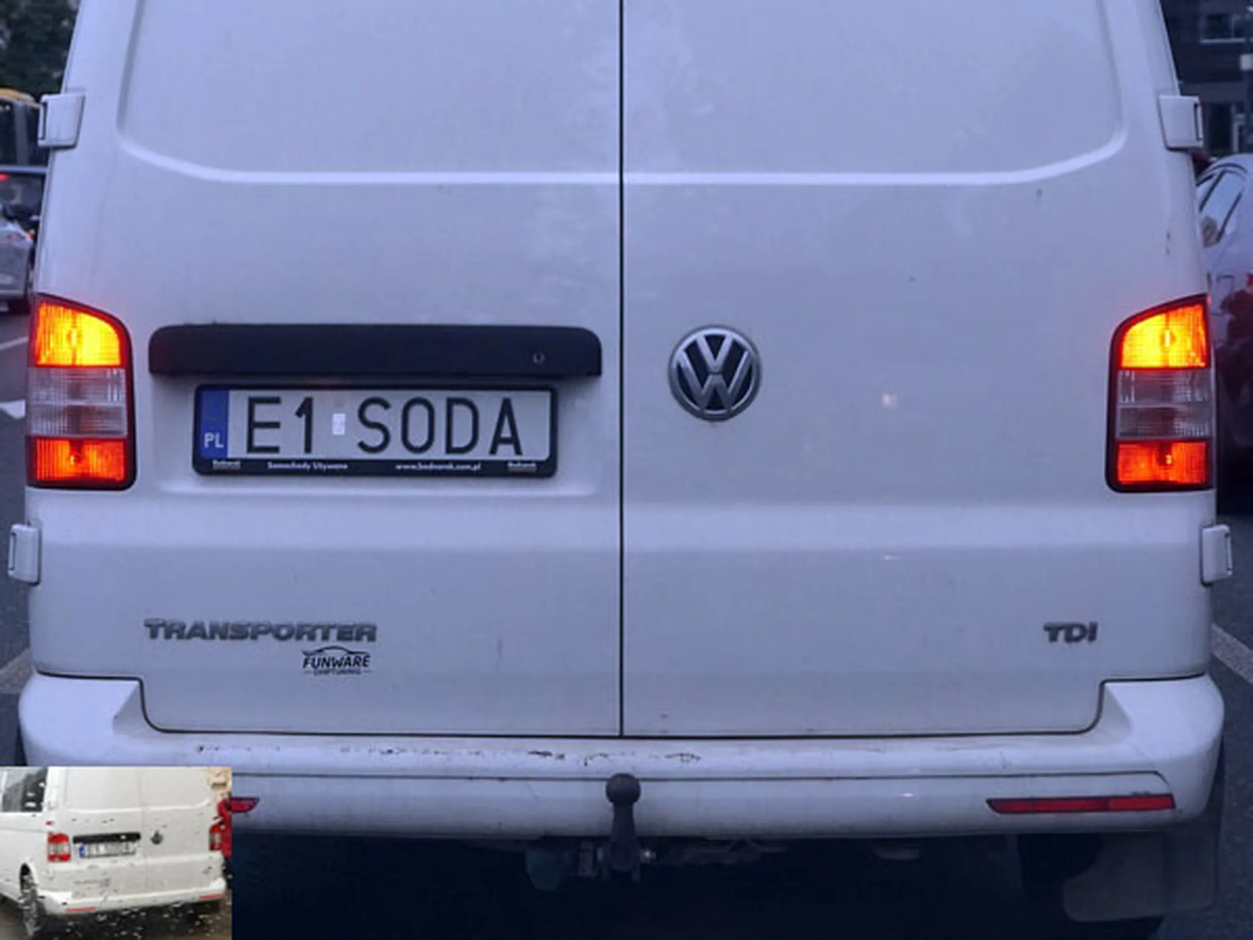 Fajny numer, blacha E1 SODA