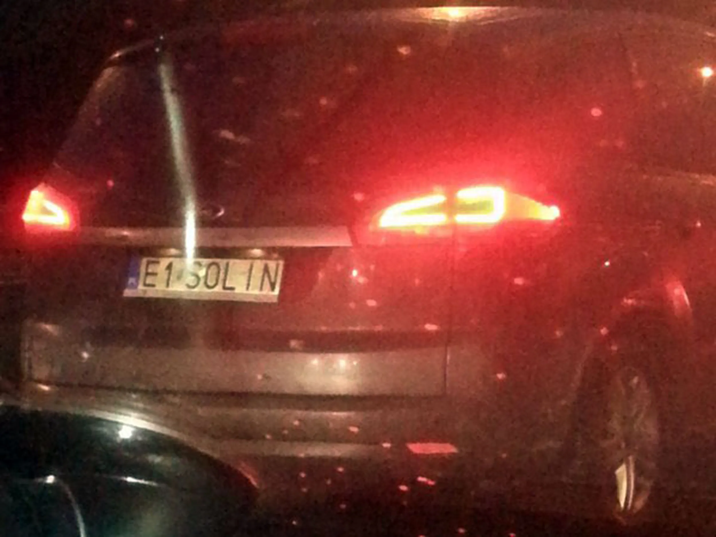 Fajny numer, blacha E1 SOLIN