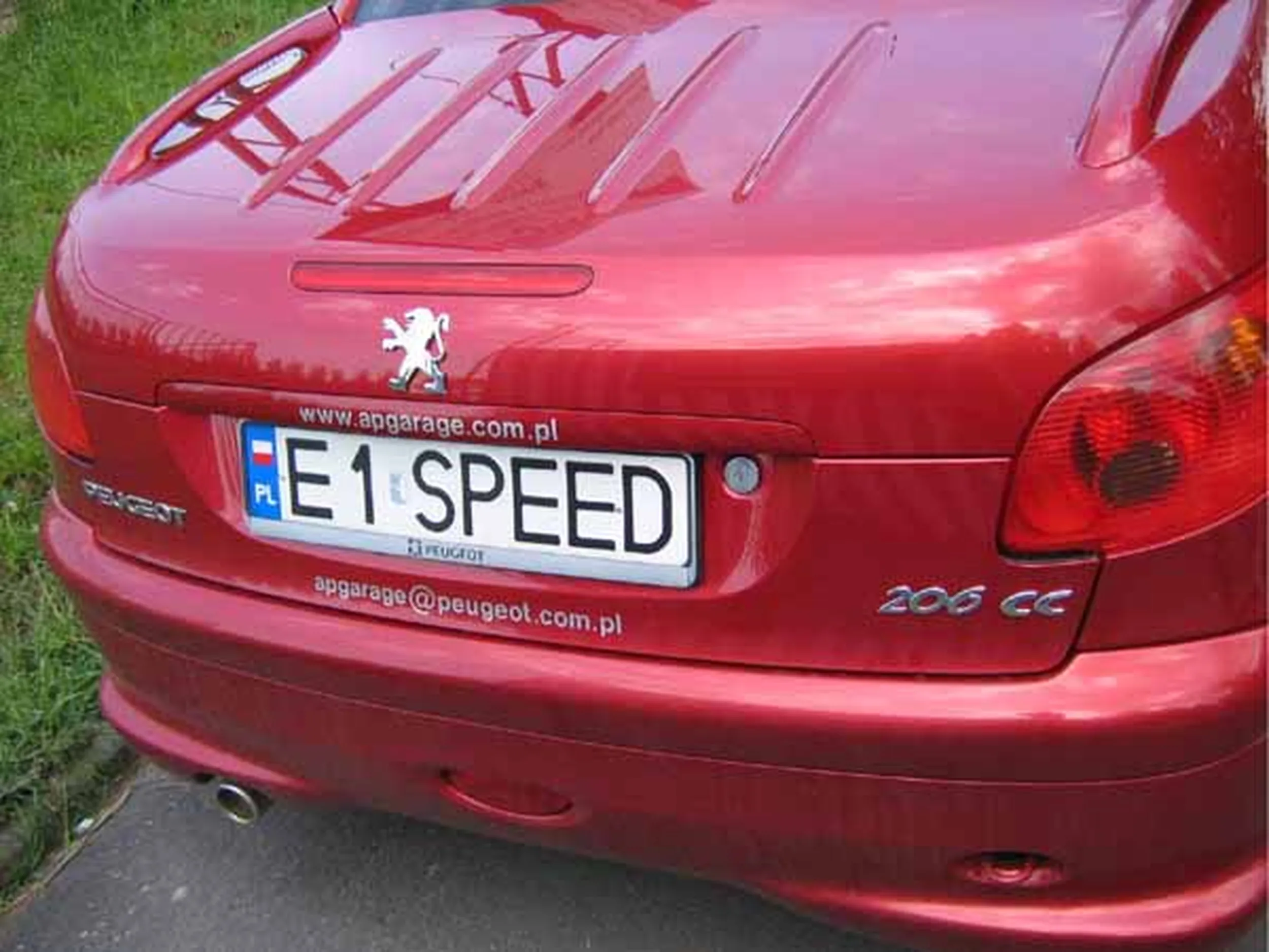 Fajny numer, blacha E1 SPEED