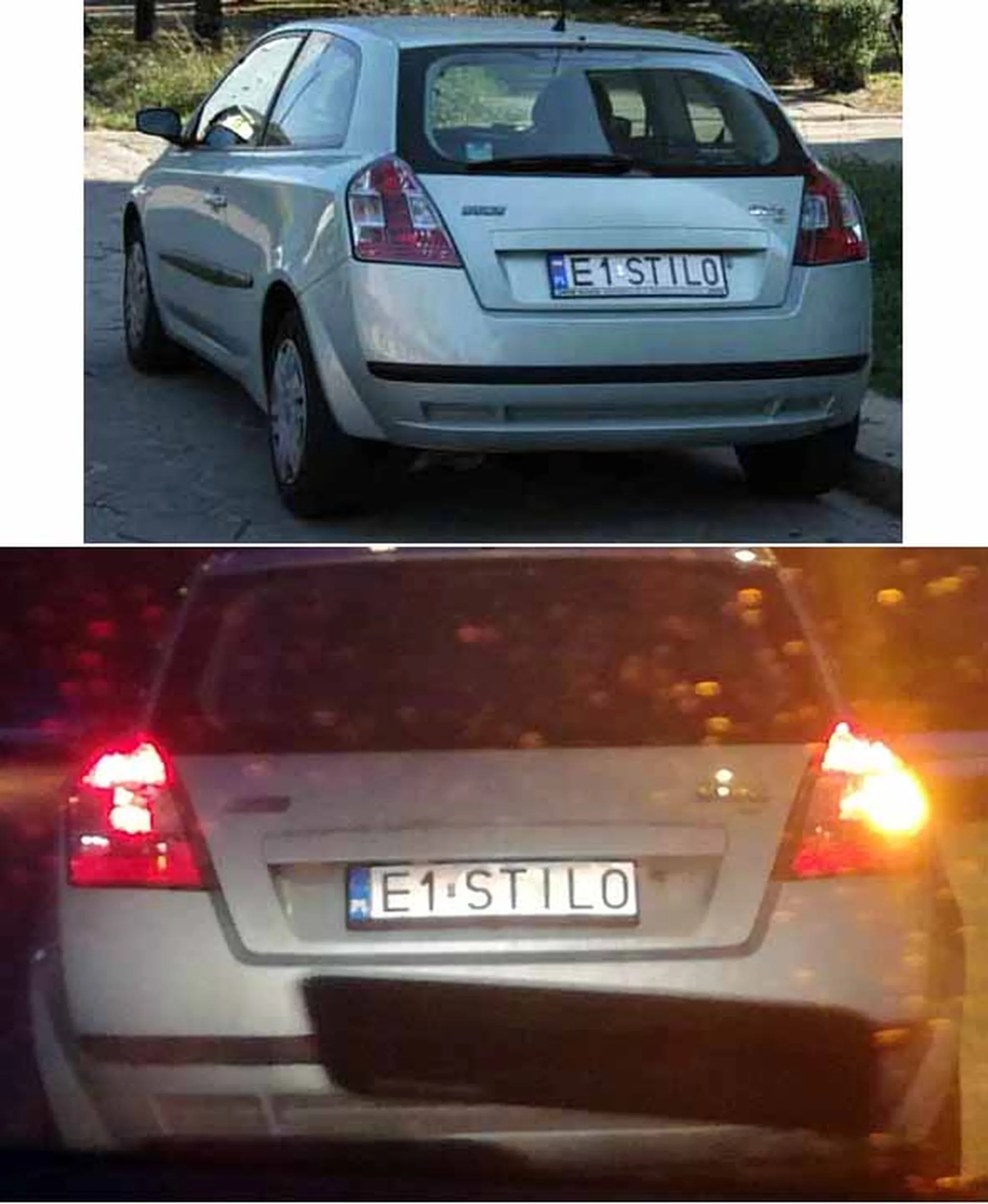 Fajny numer, blacha E1 STILO