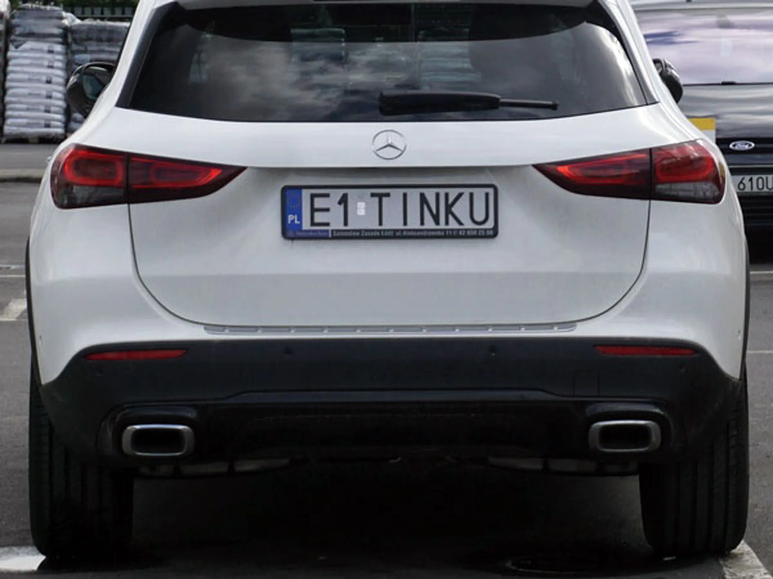 Fajny numer, blacha E1 TINKU