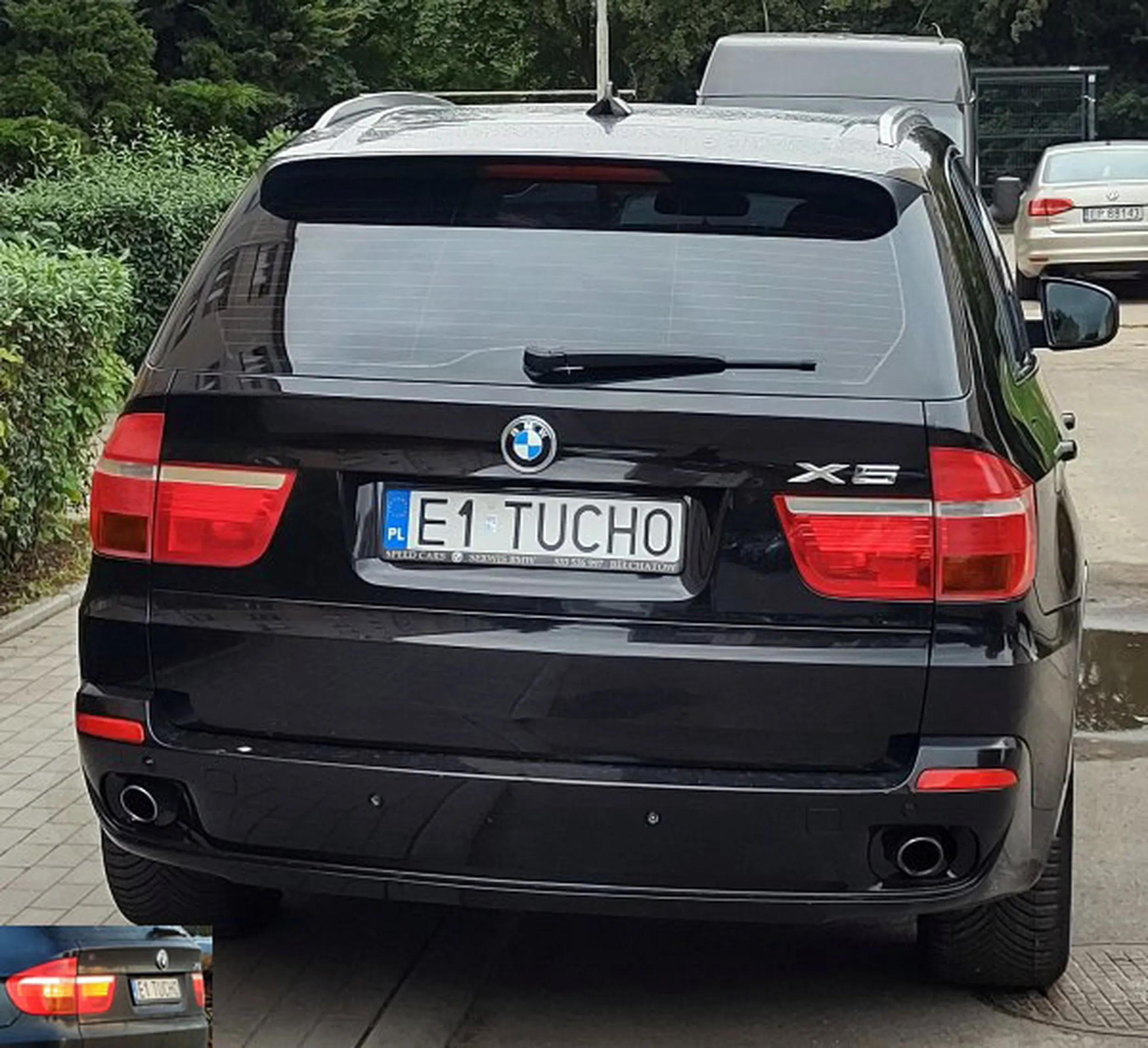 Fajny numer, blacha E1 TUCHO