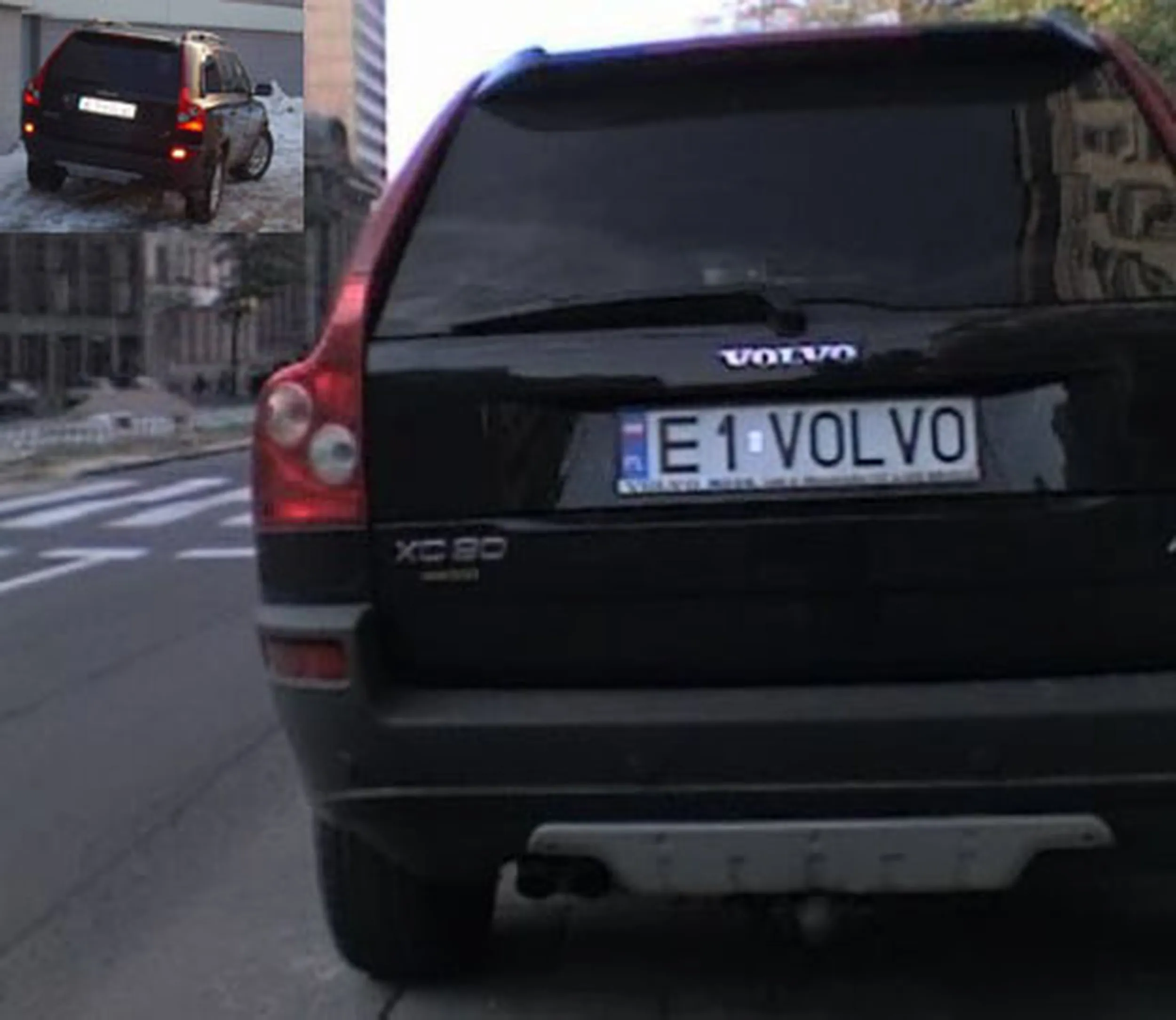 Fajny numer, blacha E1 VOLVO