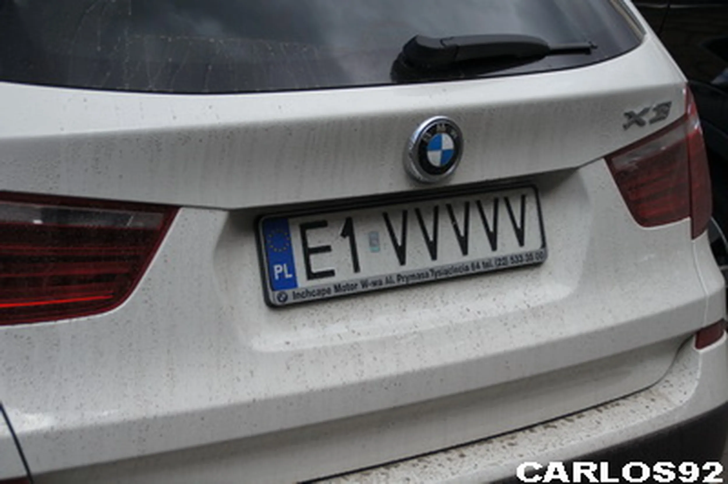 Fajny numer, blacha E1 VVVVV