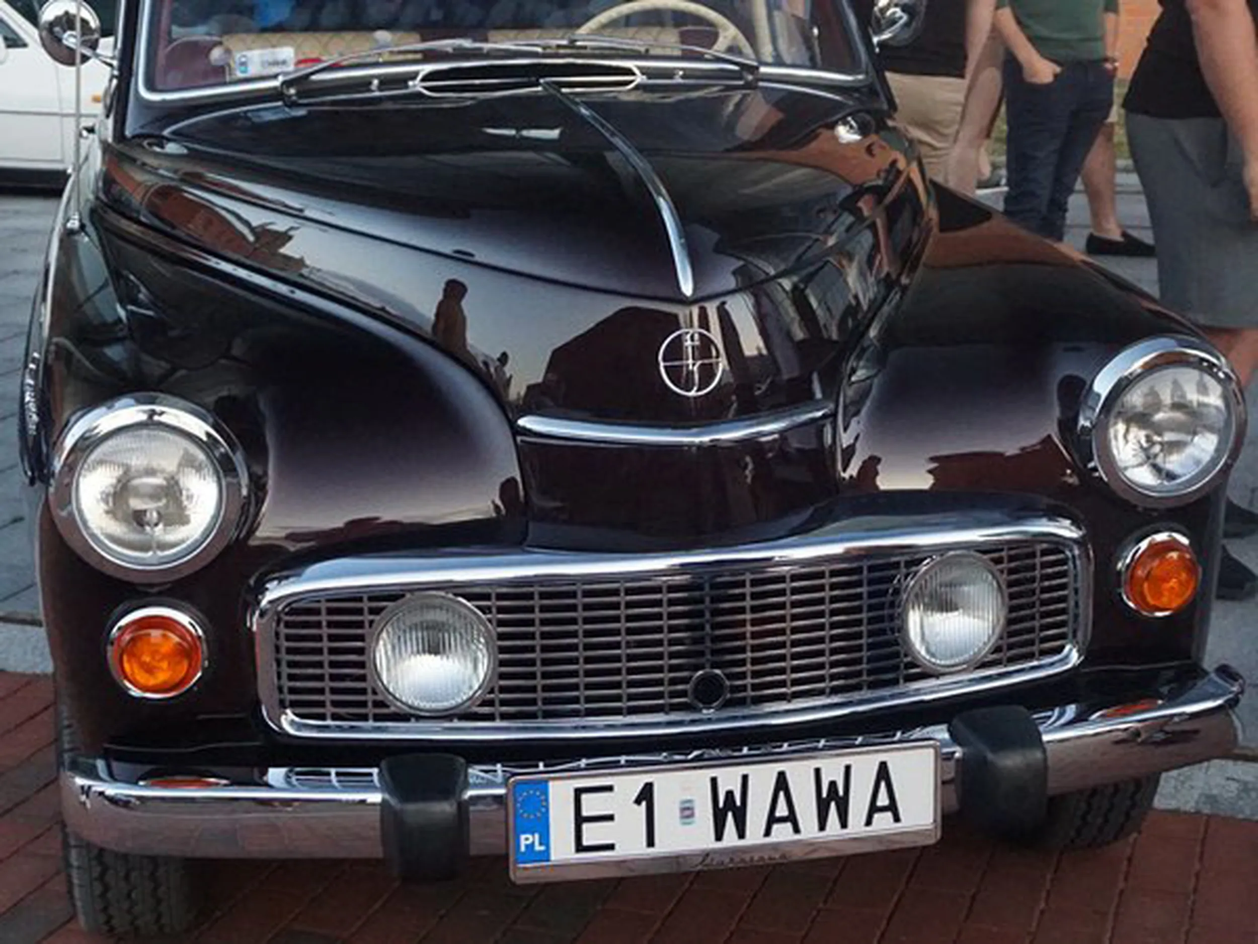 Fajny numer, blacha E1 WAWA