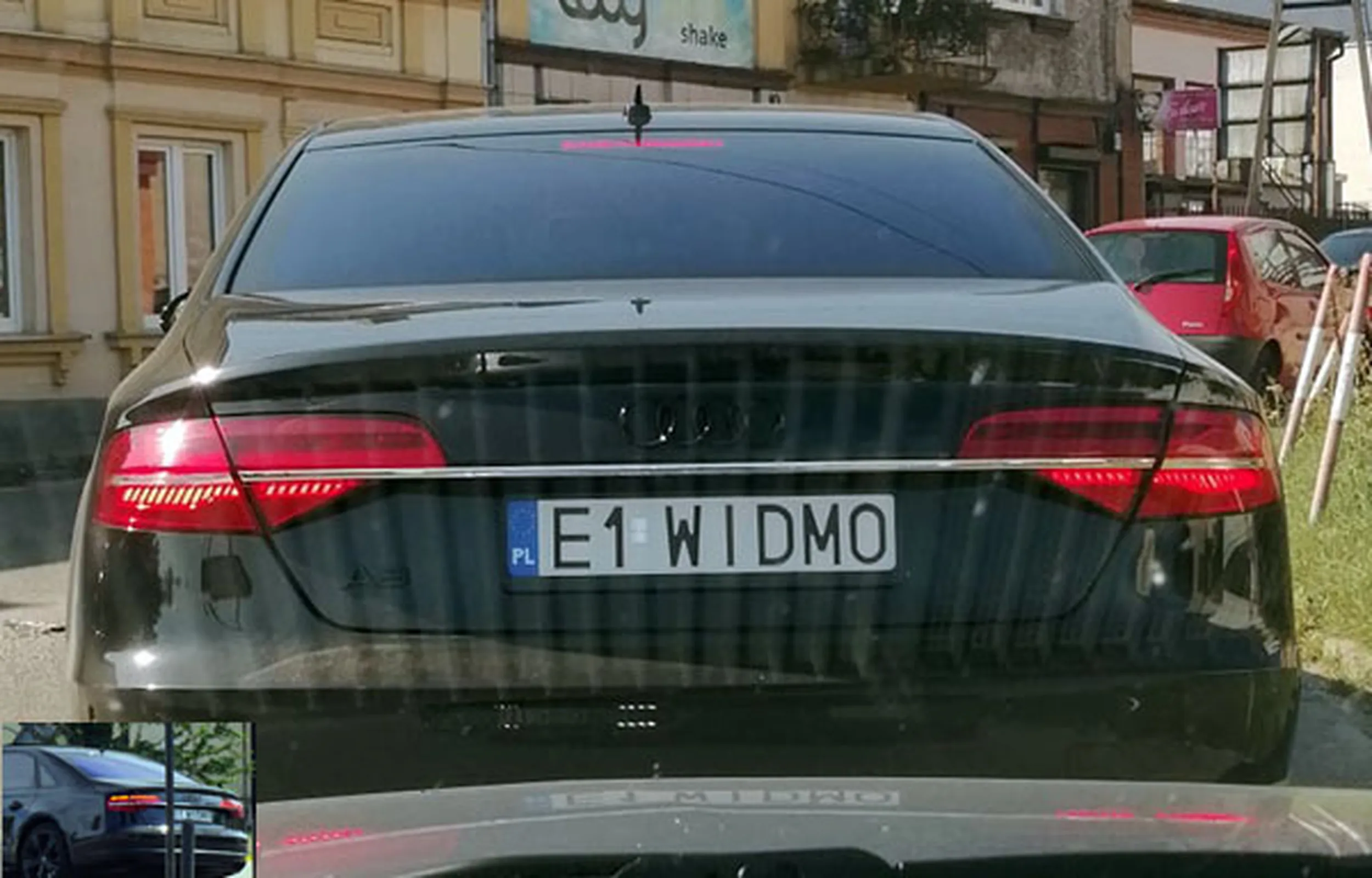 Fajny numer, blacha E1 WIDMO