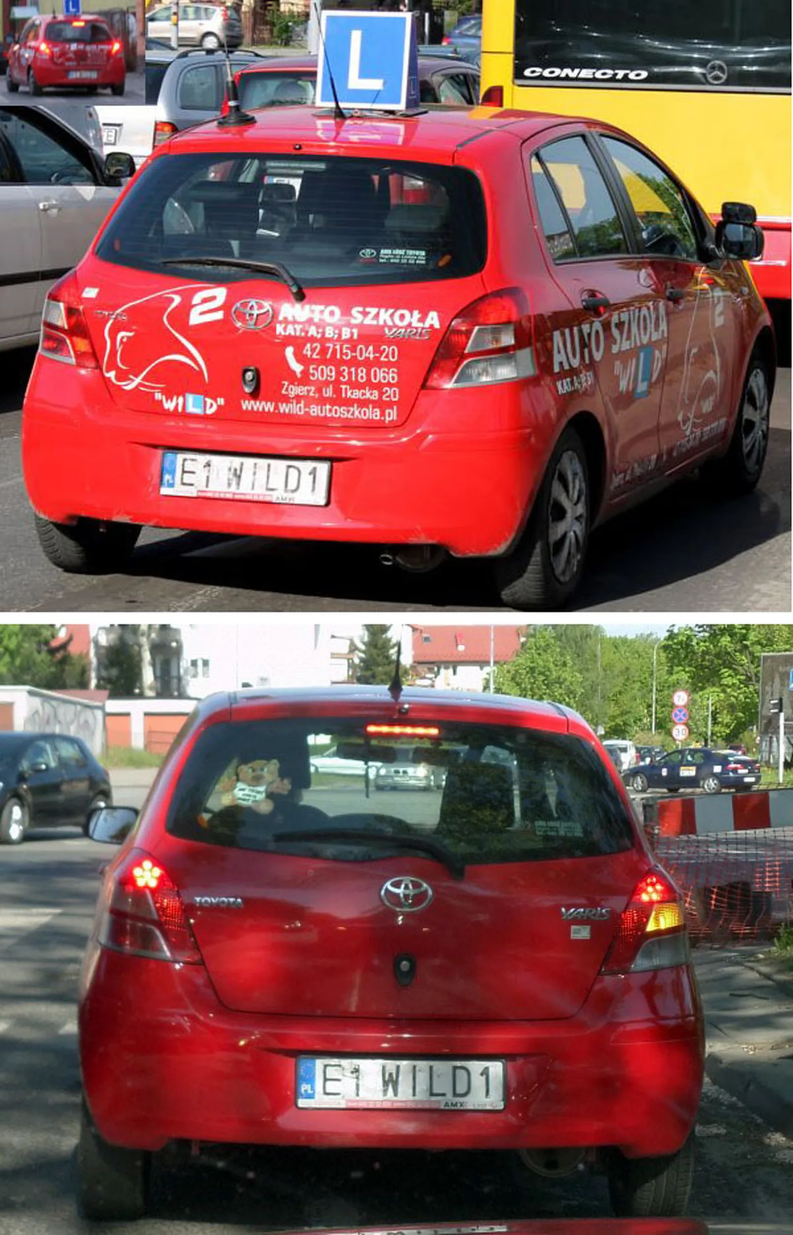 Fajny numer, blacha E1 WILD1