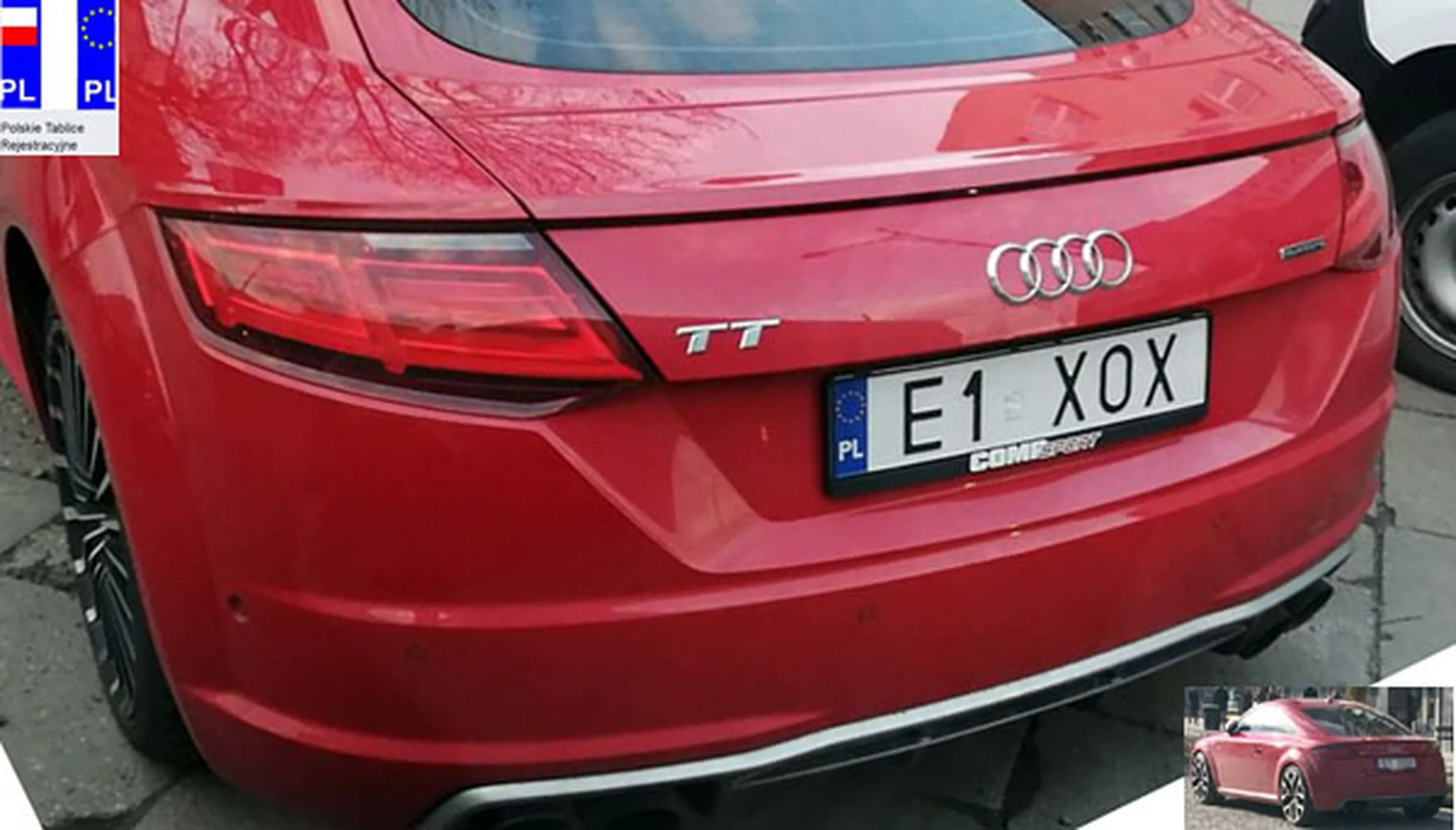 Fajny numer, blacha E1 XOX