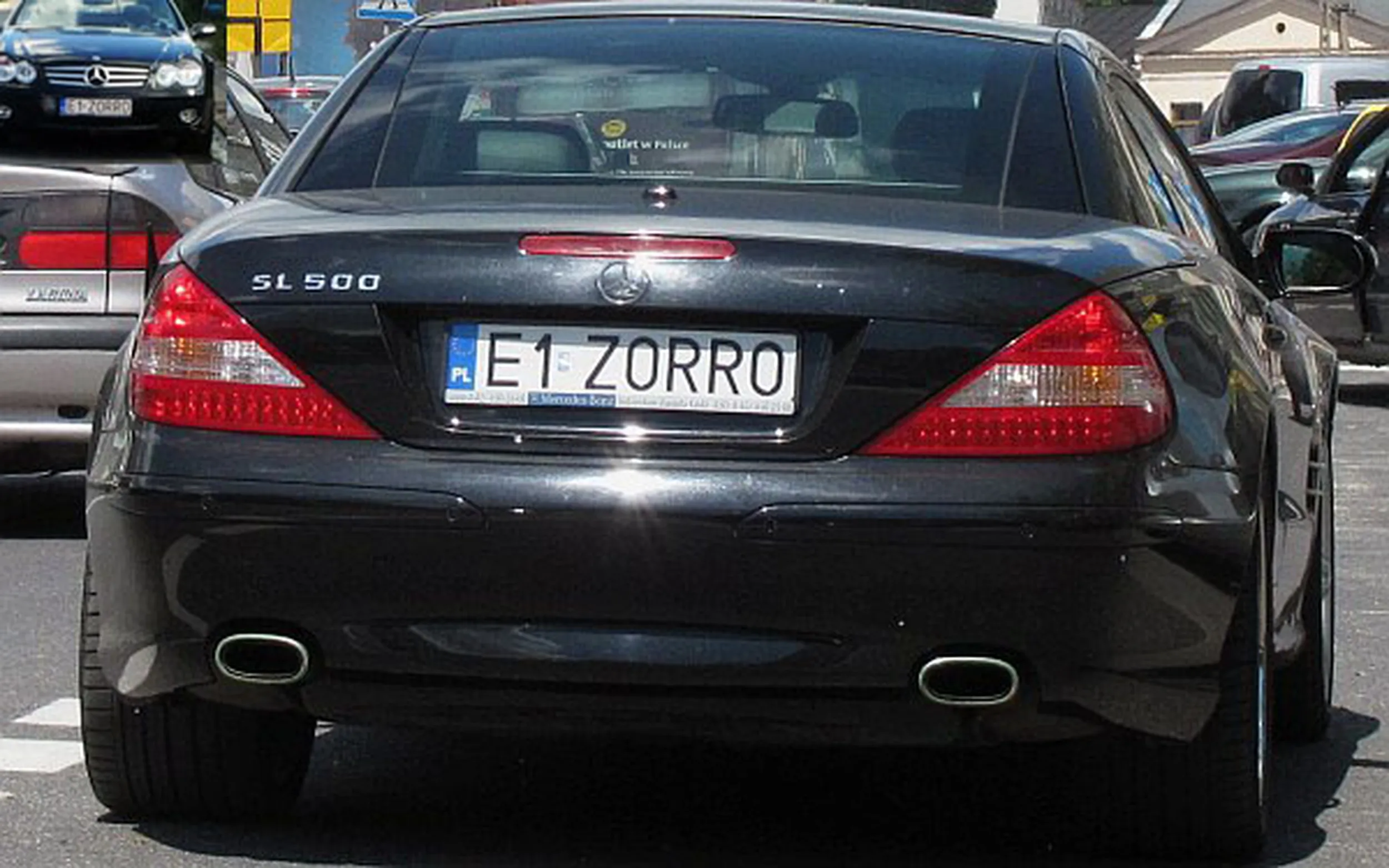 Fajny numer, blacha E1 ZORRO