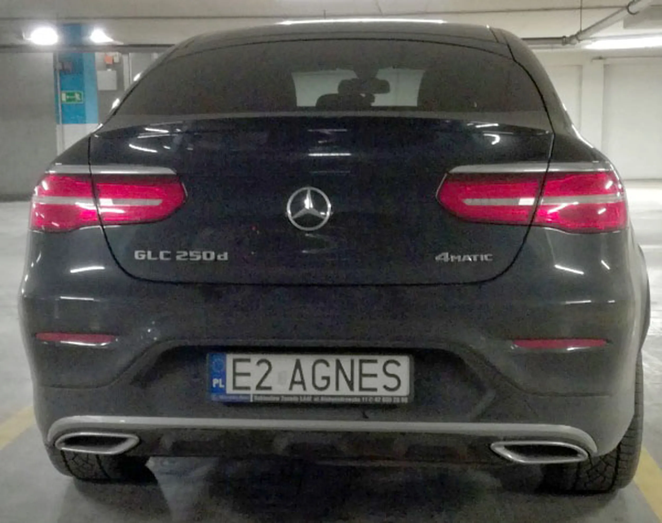 Fajny numer, blacha E2 AGNES