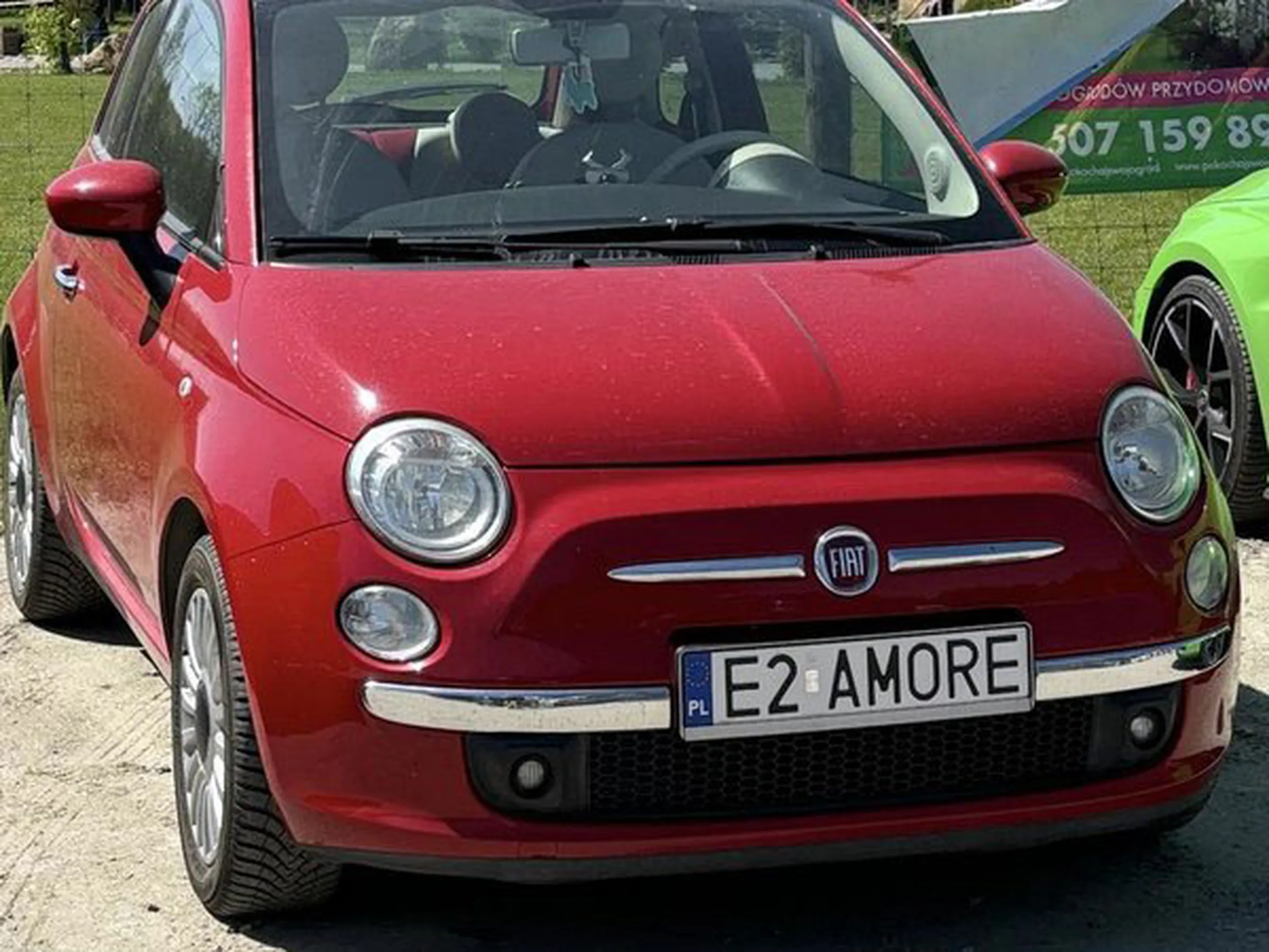 Fajny numer, blacha E2 AMORE