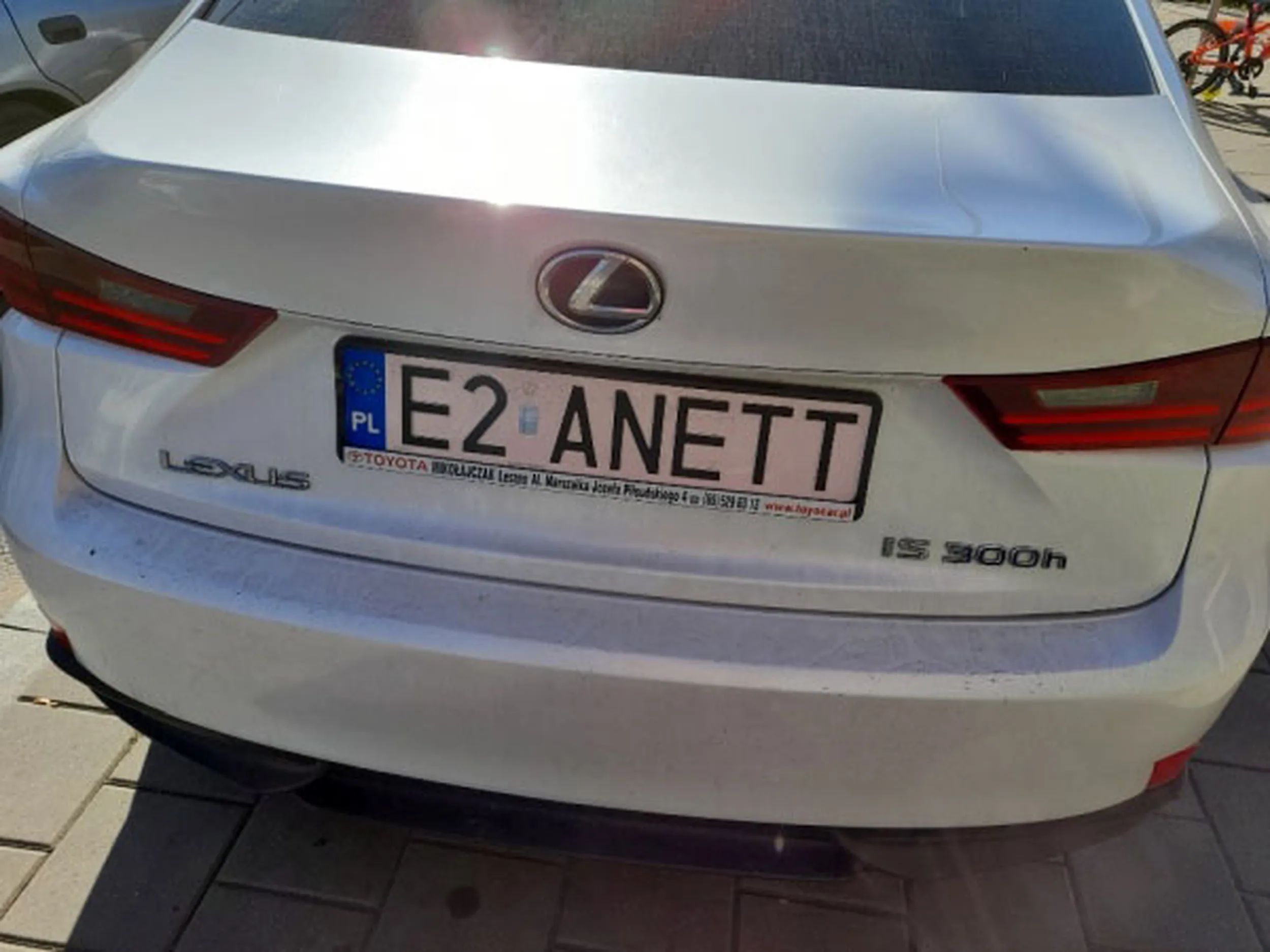 Fajny numer, blacha E2 ANETT