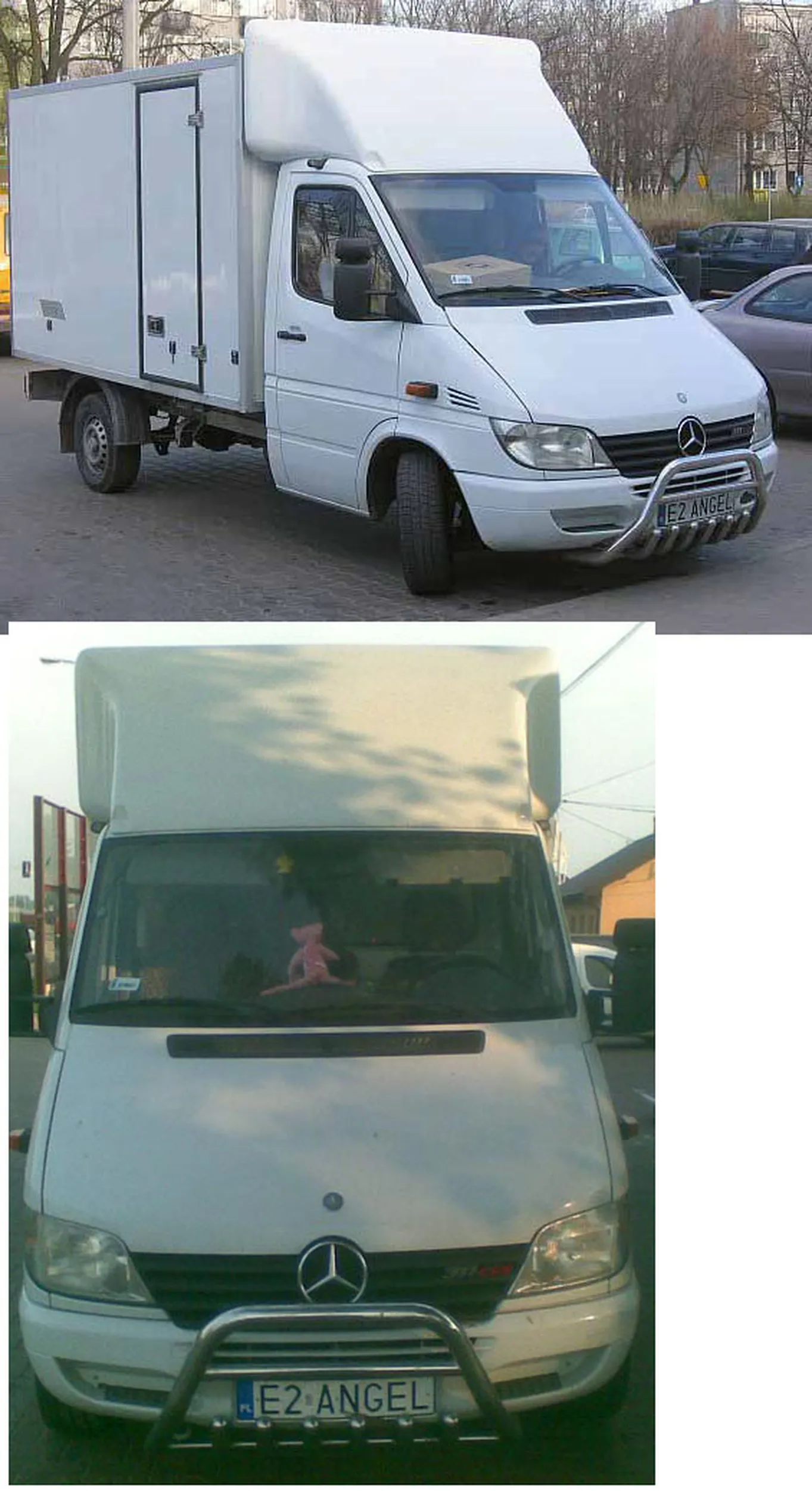 Fajny numer, blacha E2 ANGEL