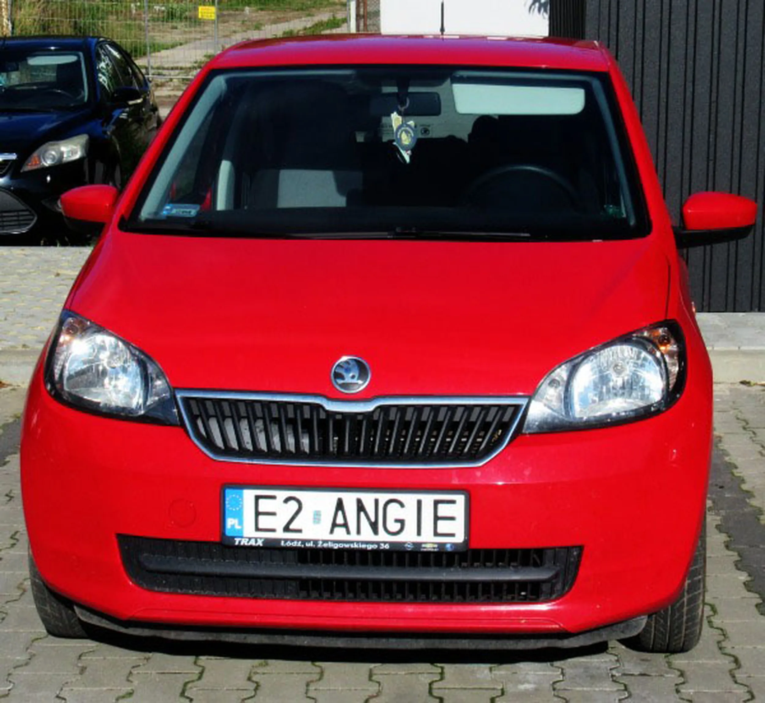 Fajny numer, blacha E2 ANGIE