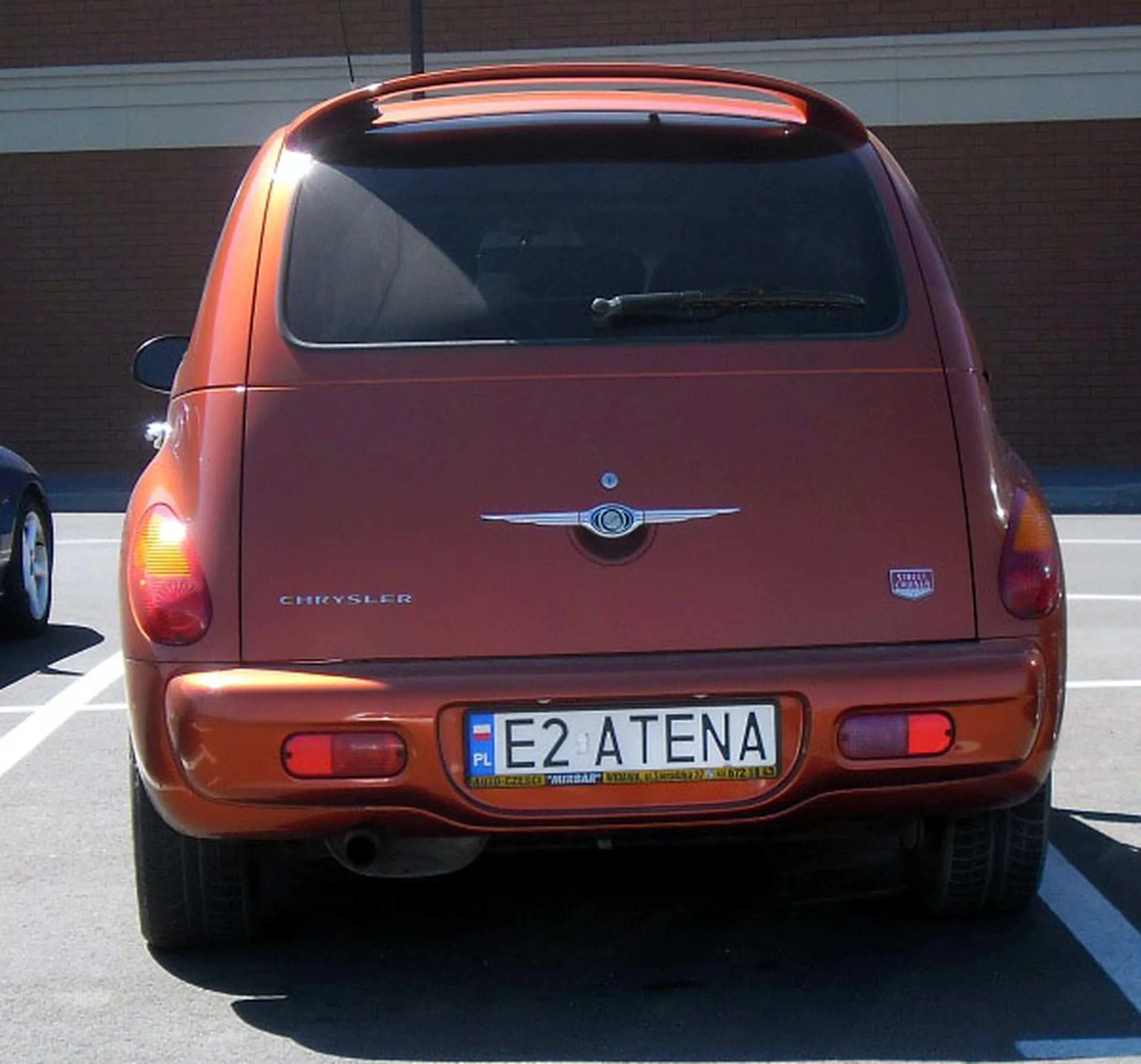 Fajny numer, blacha E2 ATENA