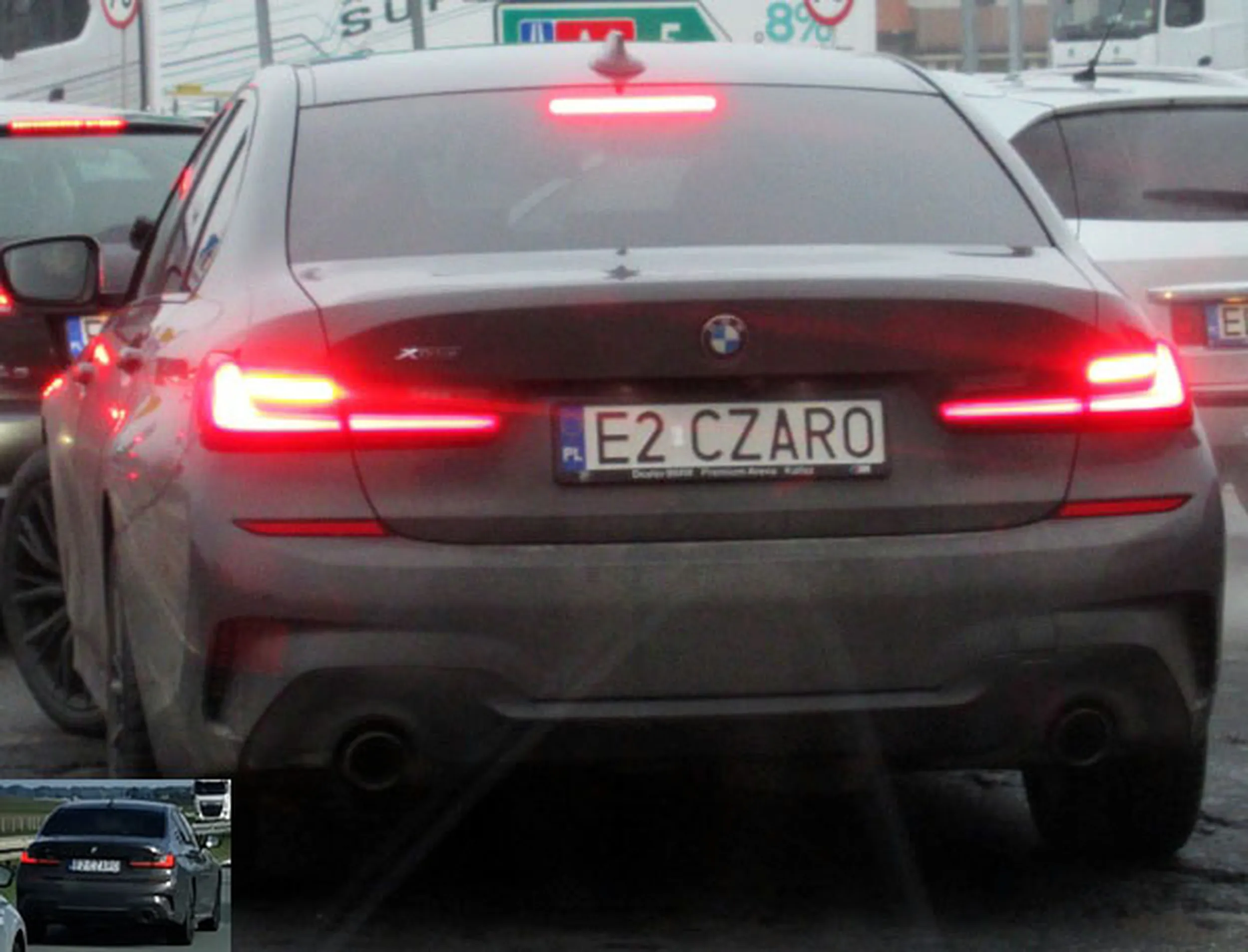 Fajny numer, blacha E2 CZARO