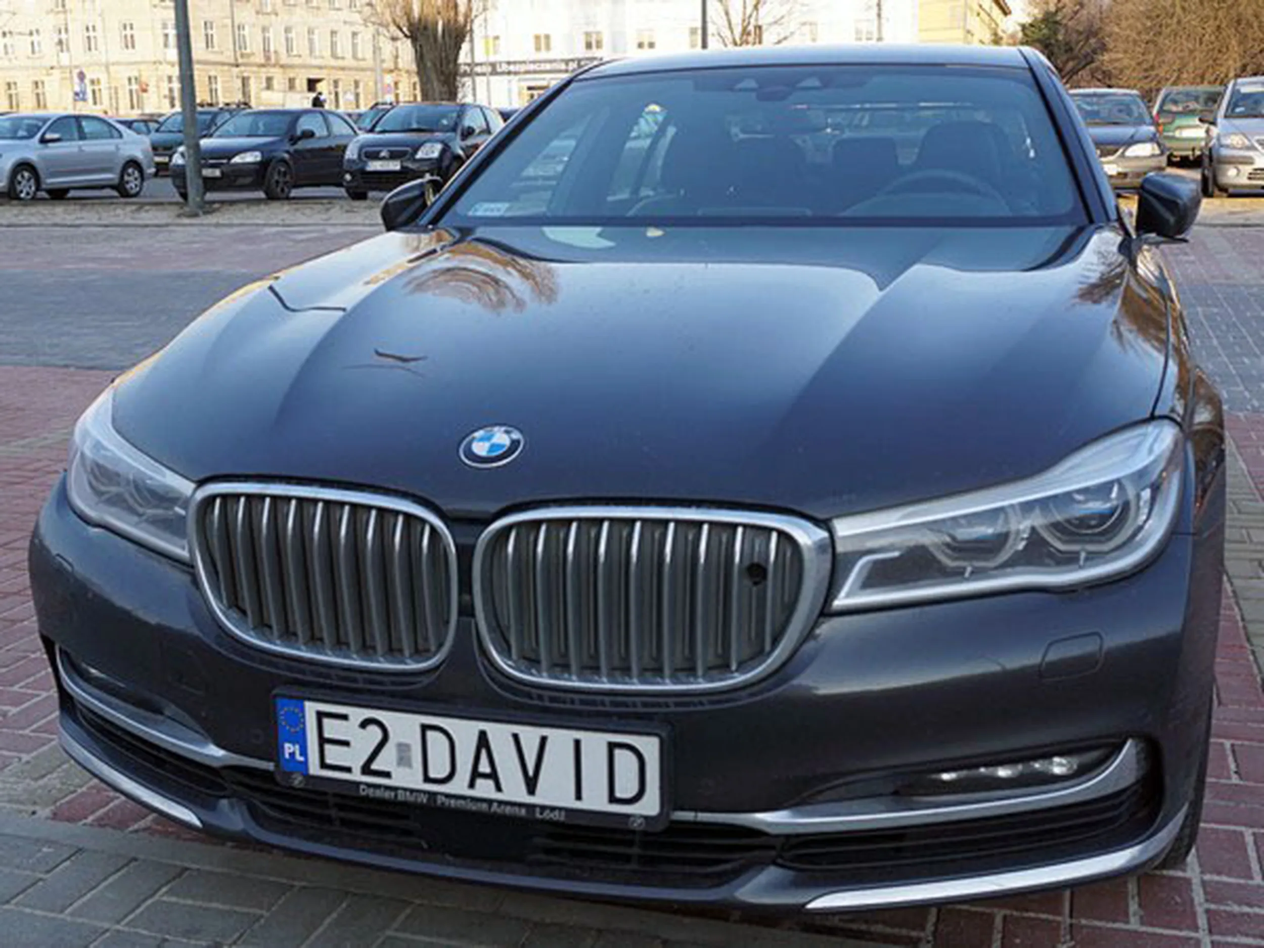 Fajny numer, blacha E2 DAVID