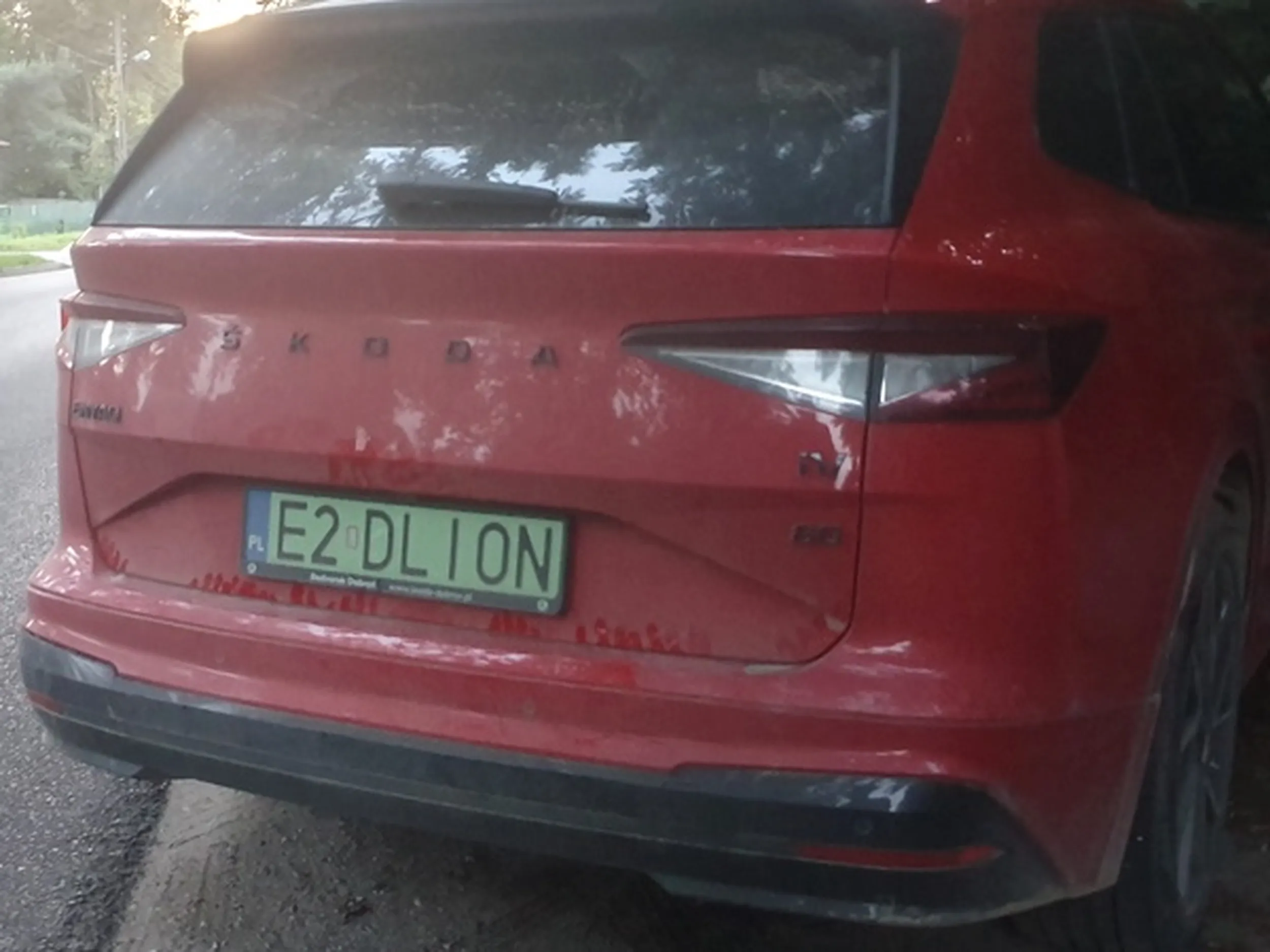 Fajny numer, blacha E2 DLION