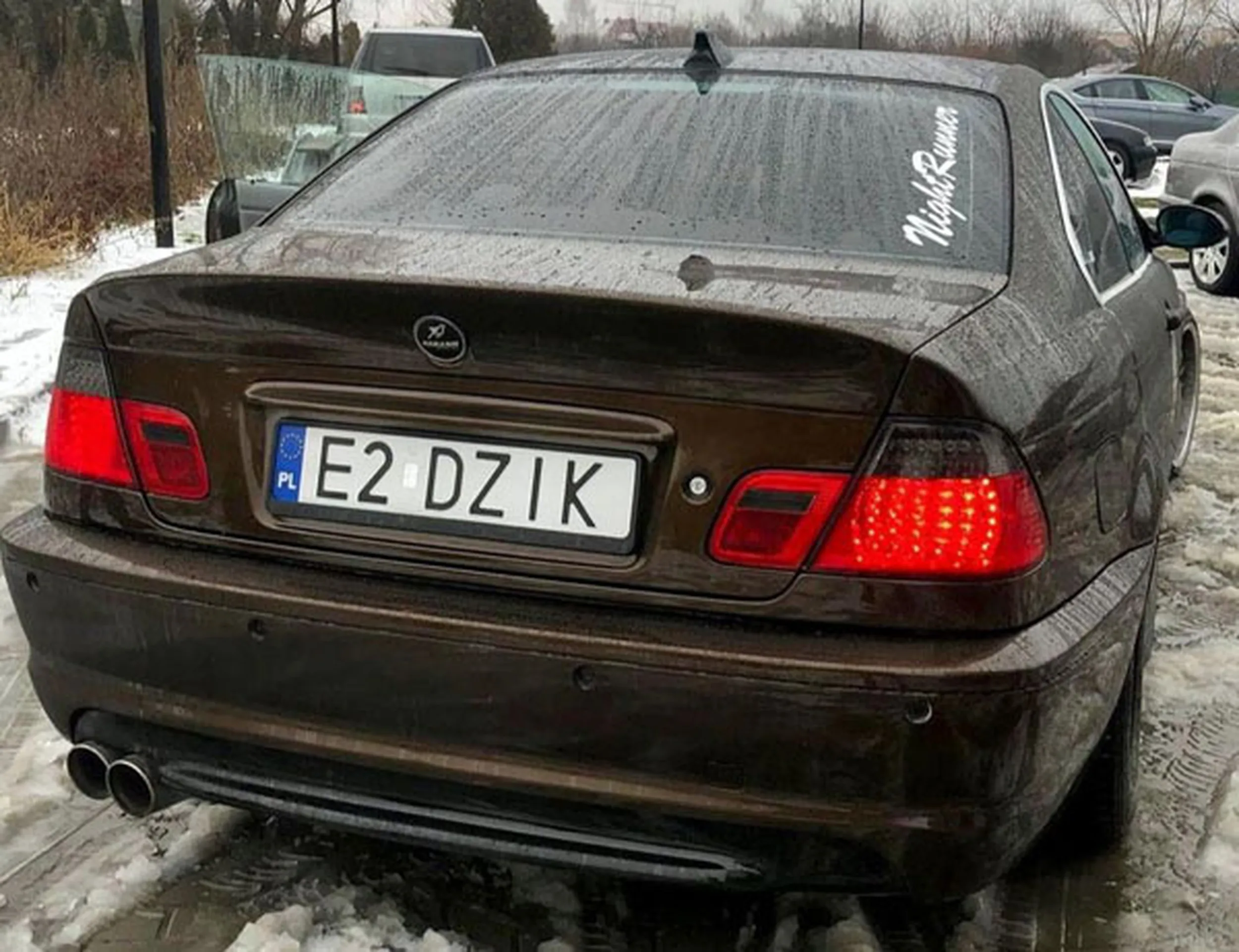 Fajny numer, blacha E2 DZIK