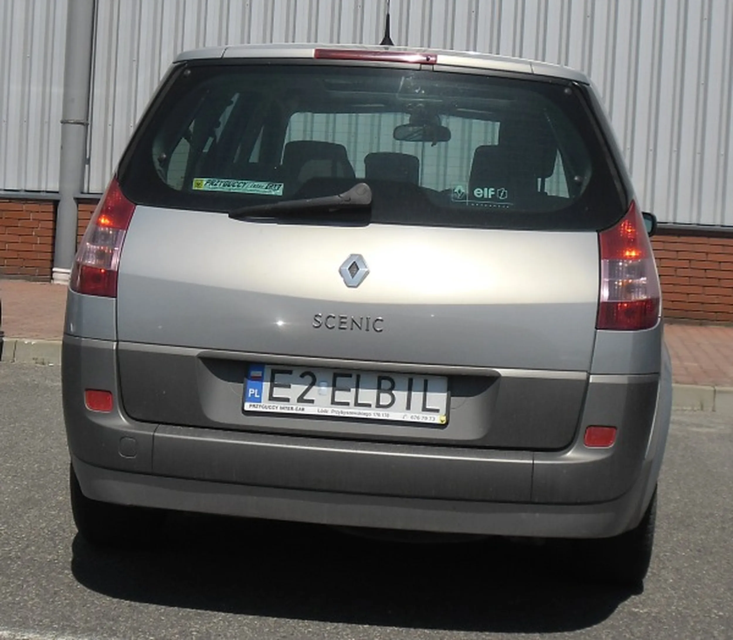 Fajny numer, blacha E2 ELBIL