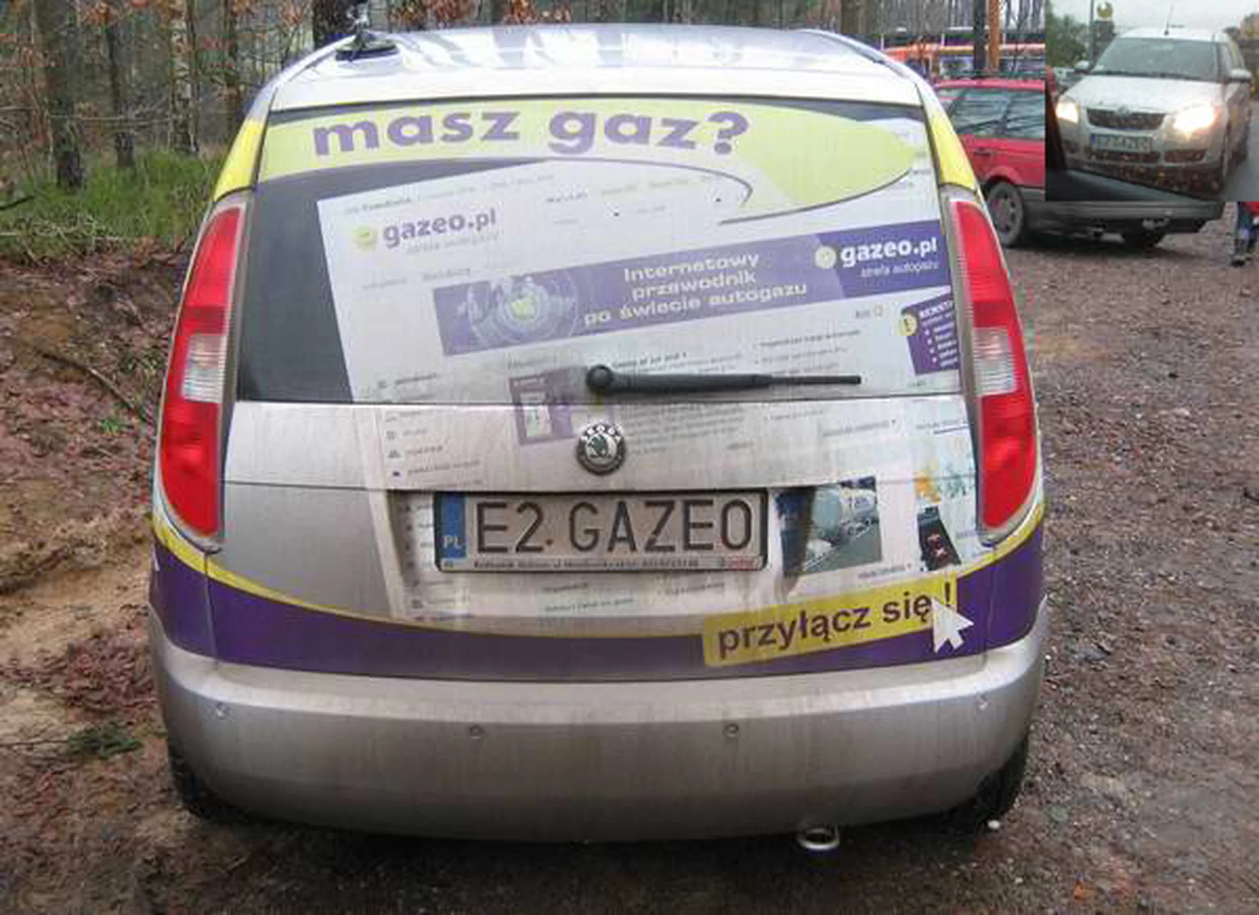 Fajny numer, blacha E2 GAZEO