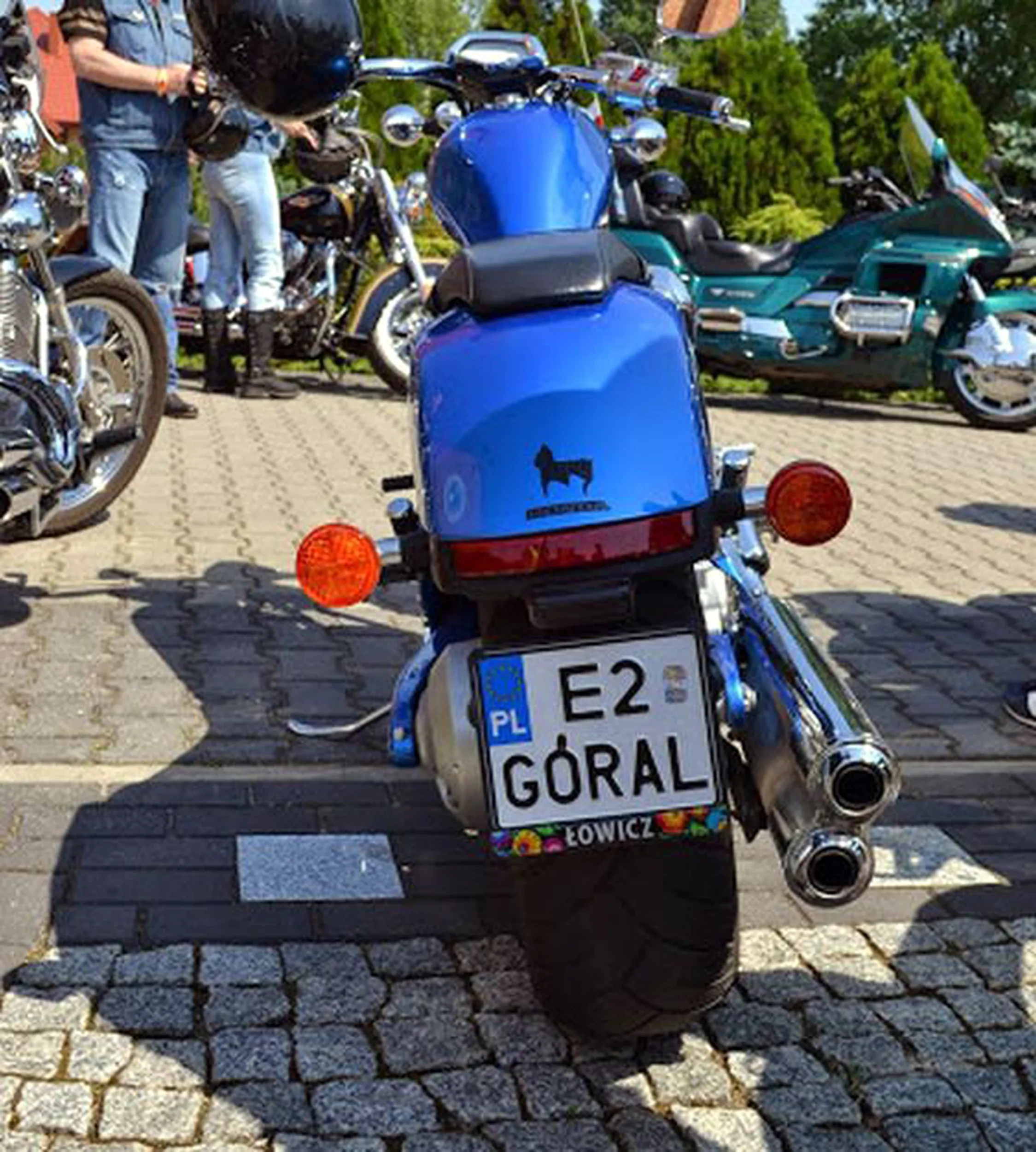 Fajny numer, blacha E2 GORAL