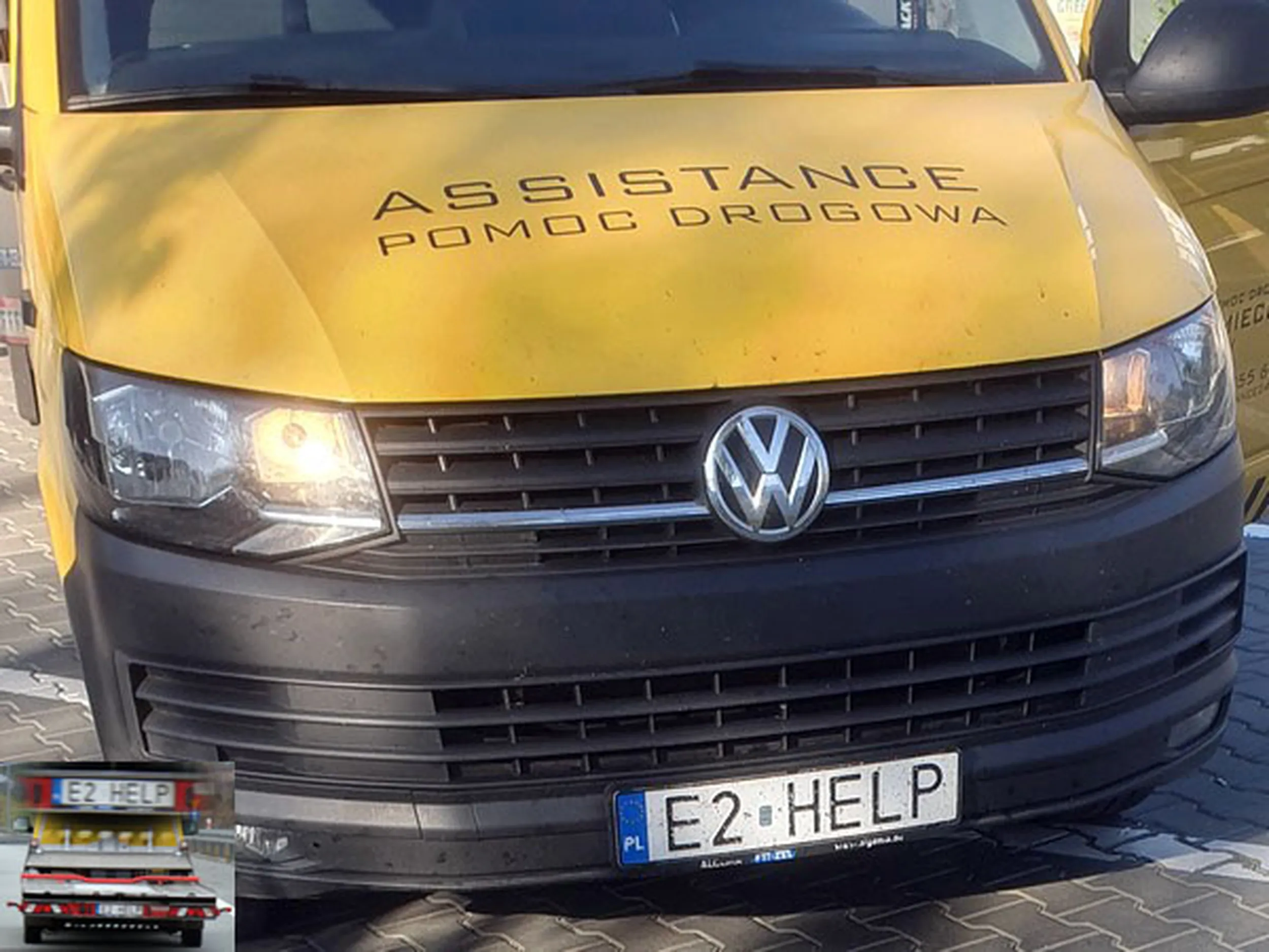 Fajny numer, blacha E2 HELP