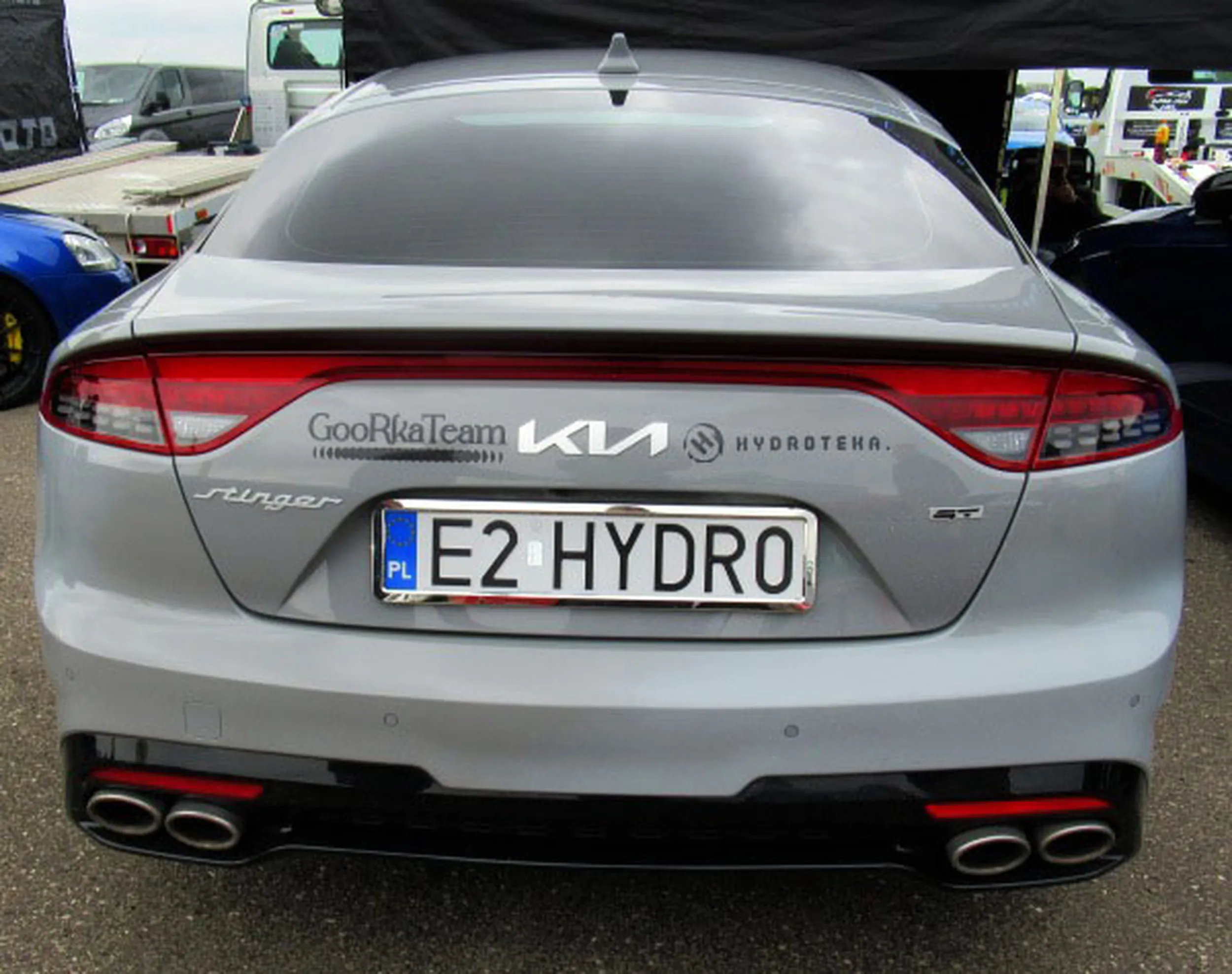 Fajny numer, blacha E2 HYDR0