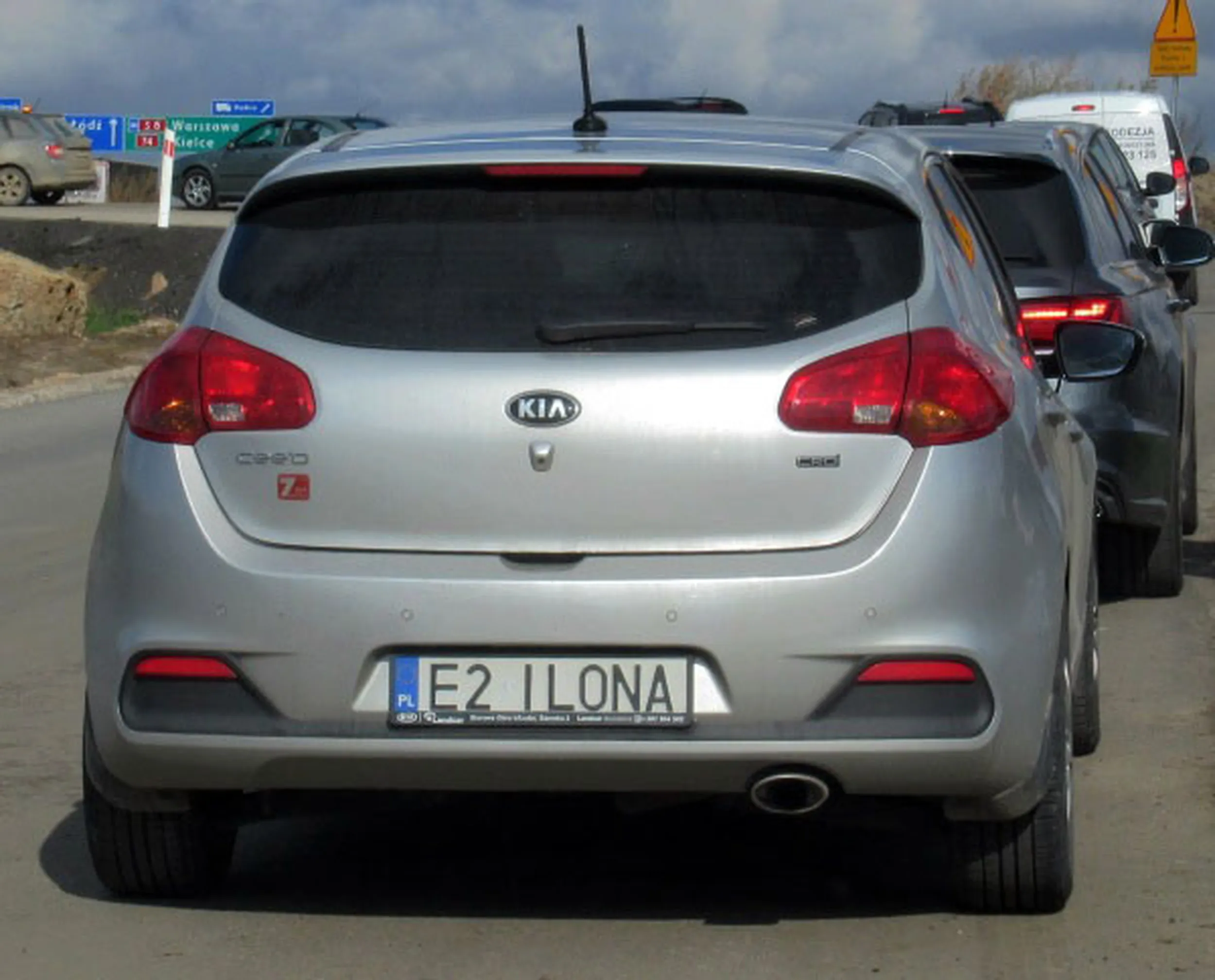 Fajny numer, blacha E2 ILONA