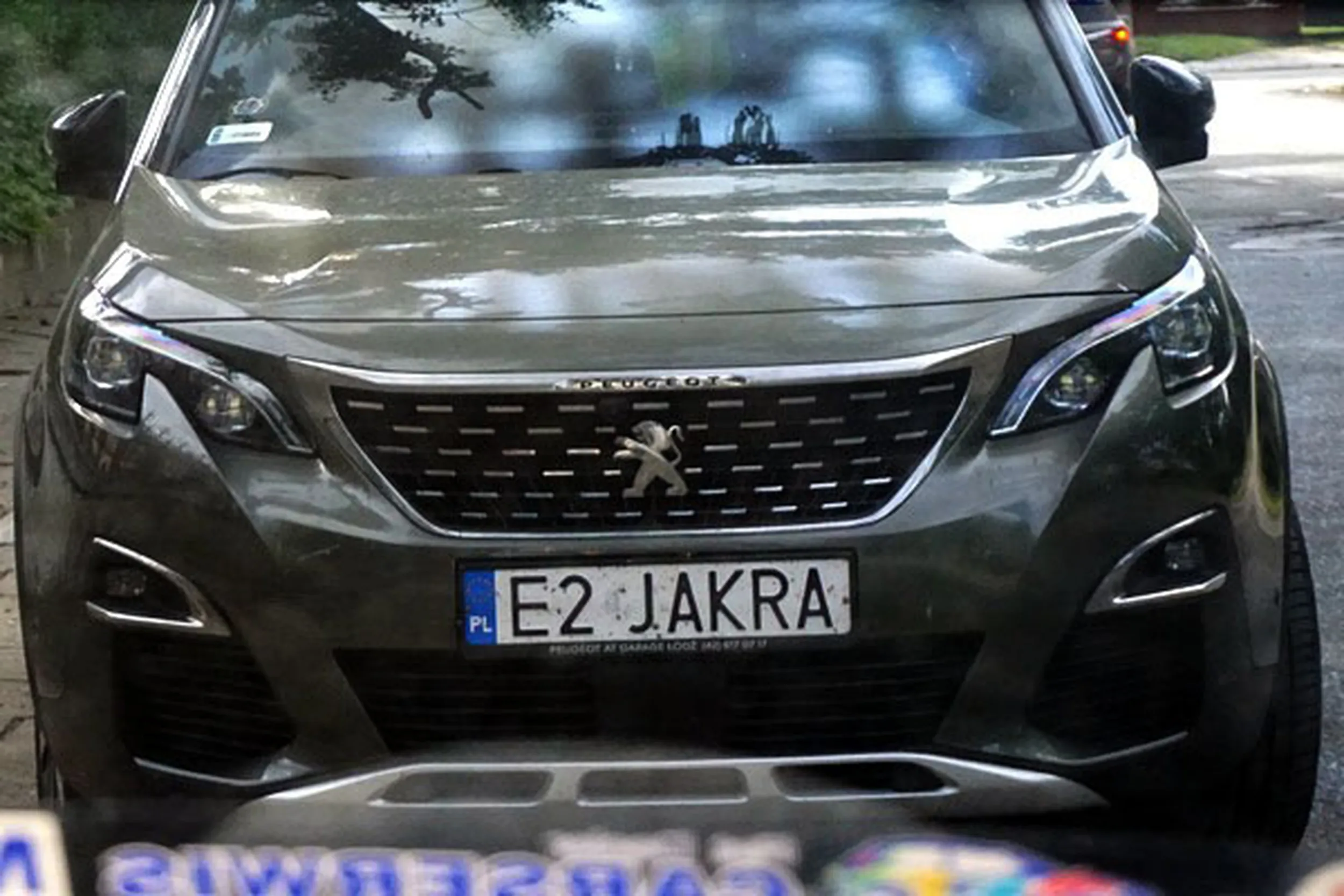 Fajny numer, blacha E2 JAKRA