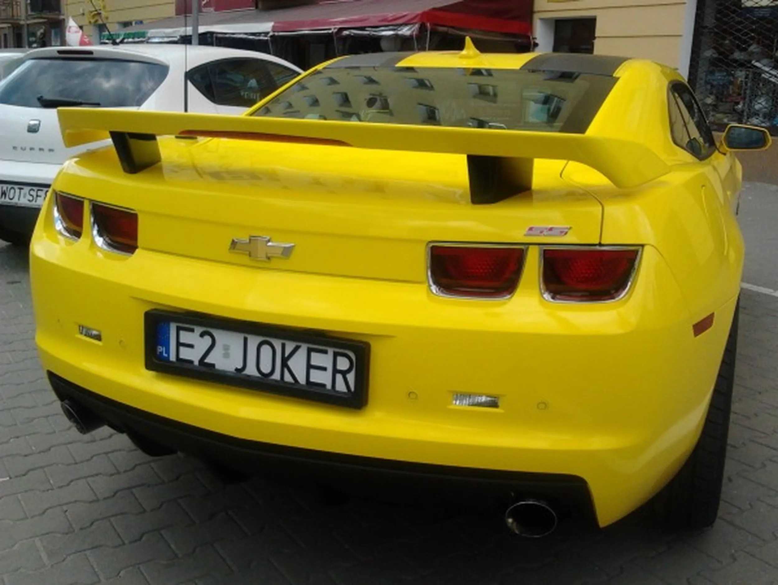 Fajny numer, blacha E2 JOKER