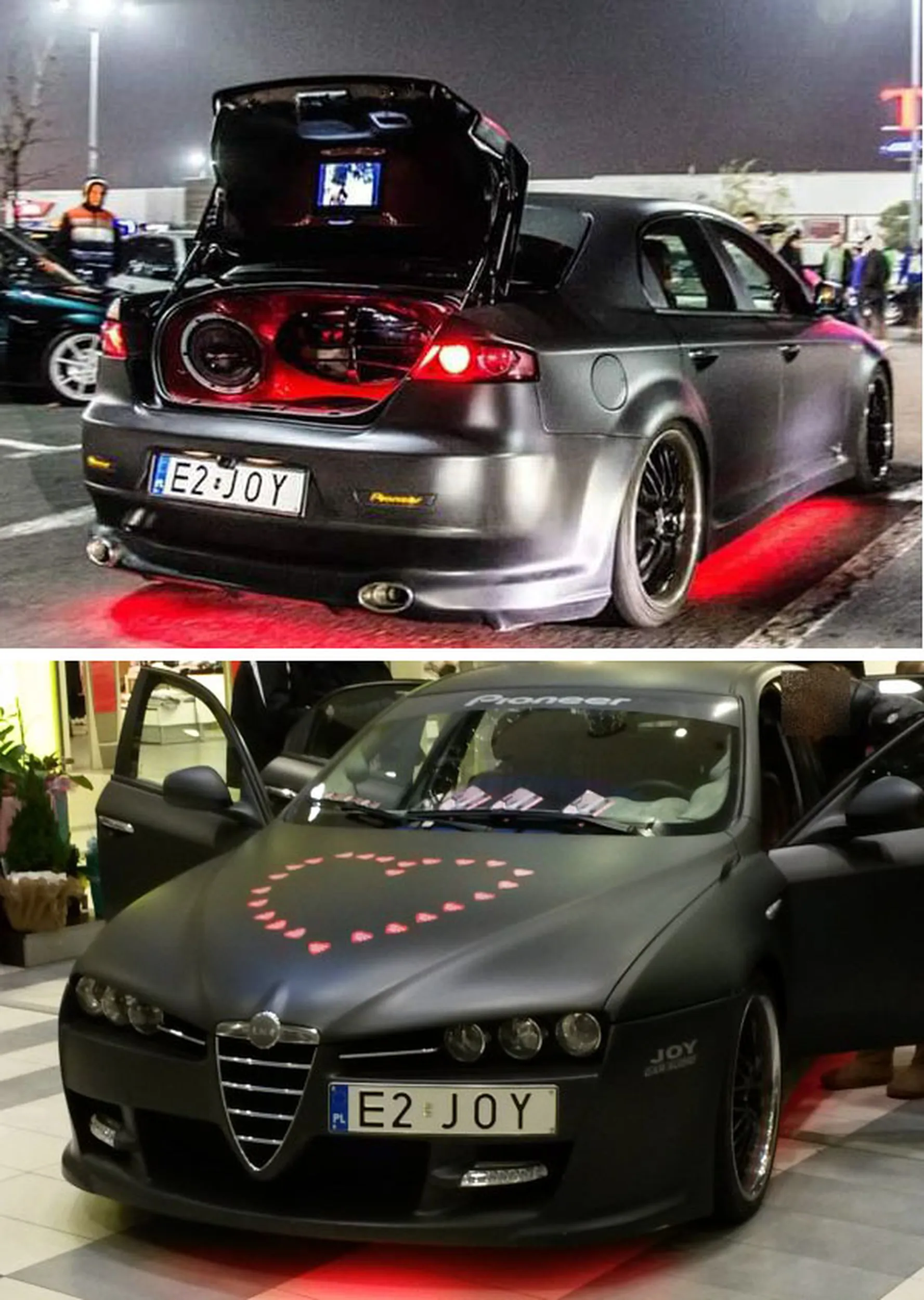 Fajny numer, blacha E2 JOY