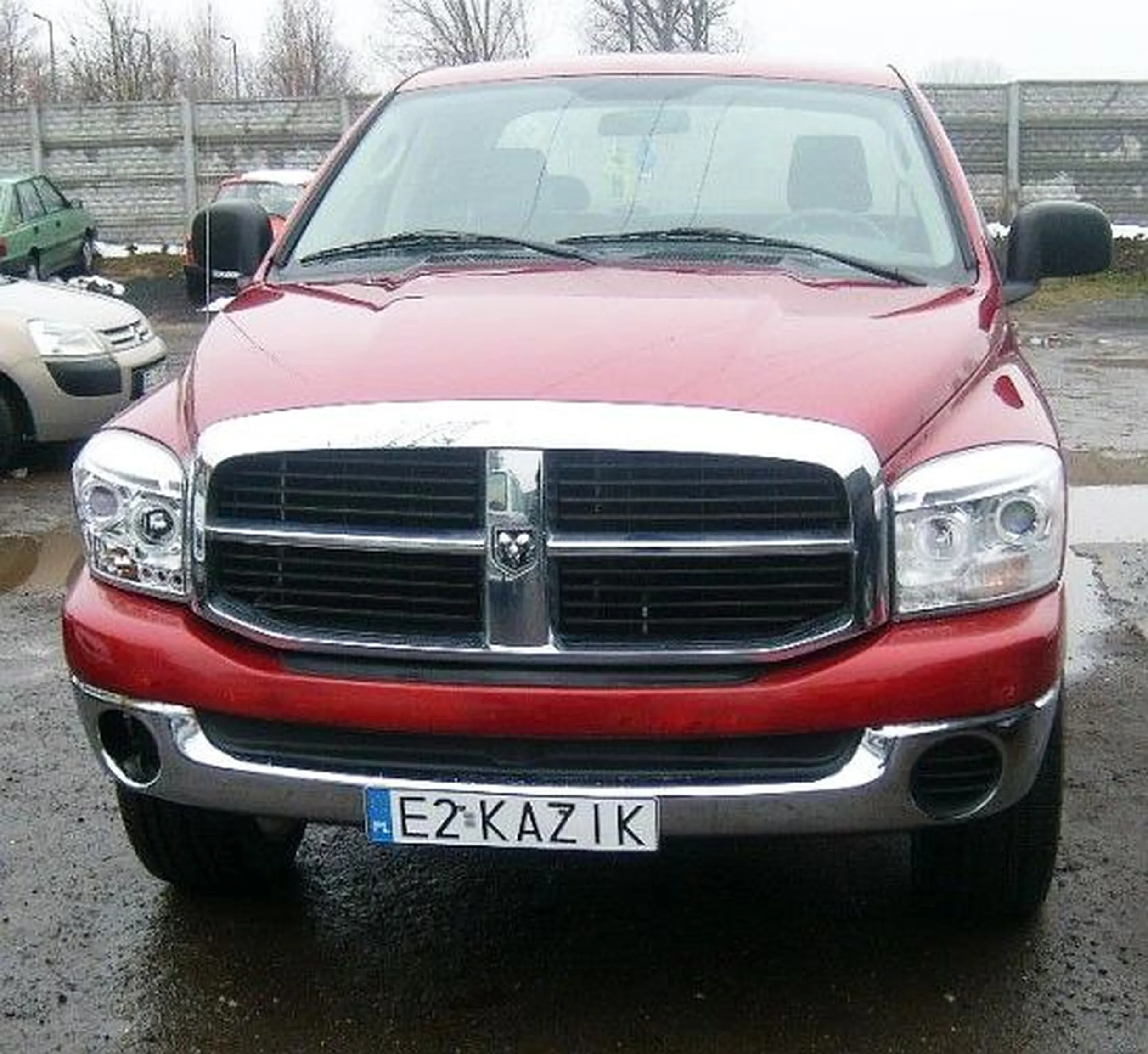 Fajny numer, blacha E2 KAZIK