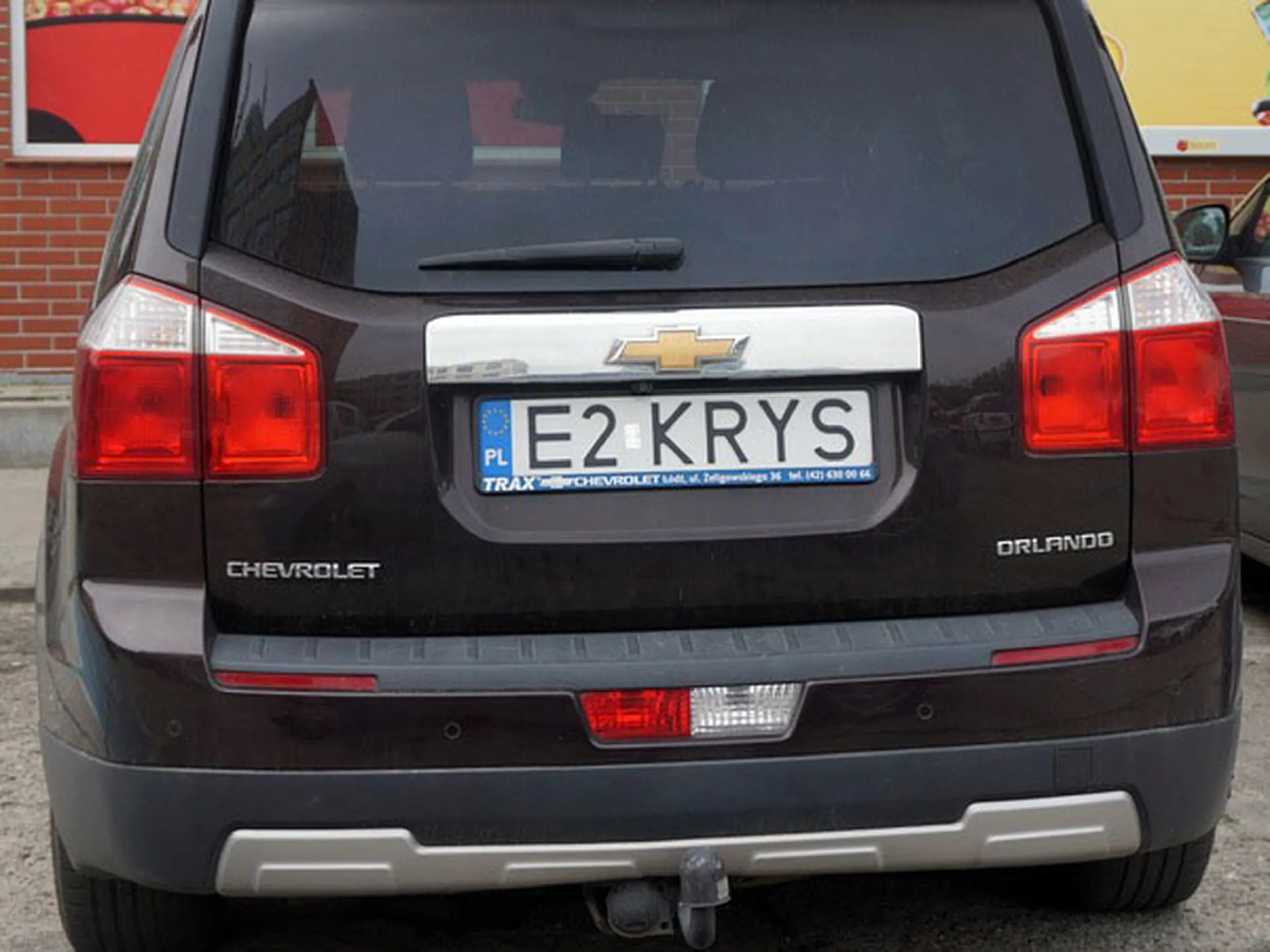 Fajny numer, blacha E2 KRYS