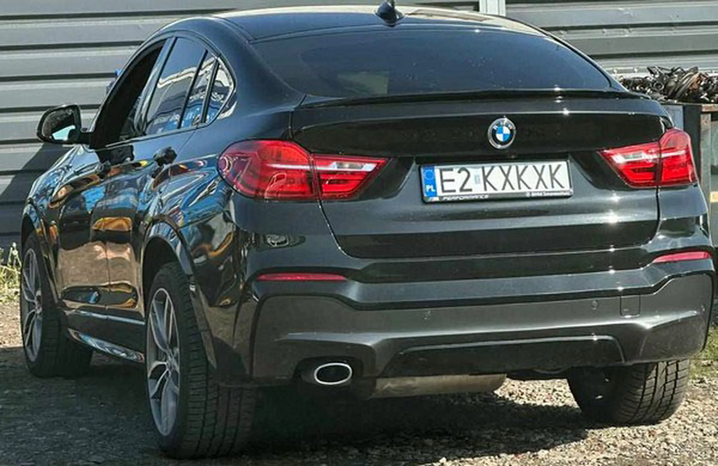 Fajny numer, blacha E2 KXKXK