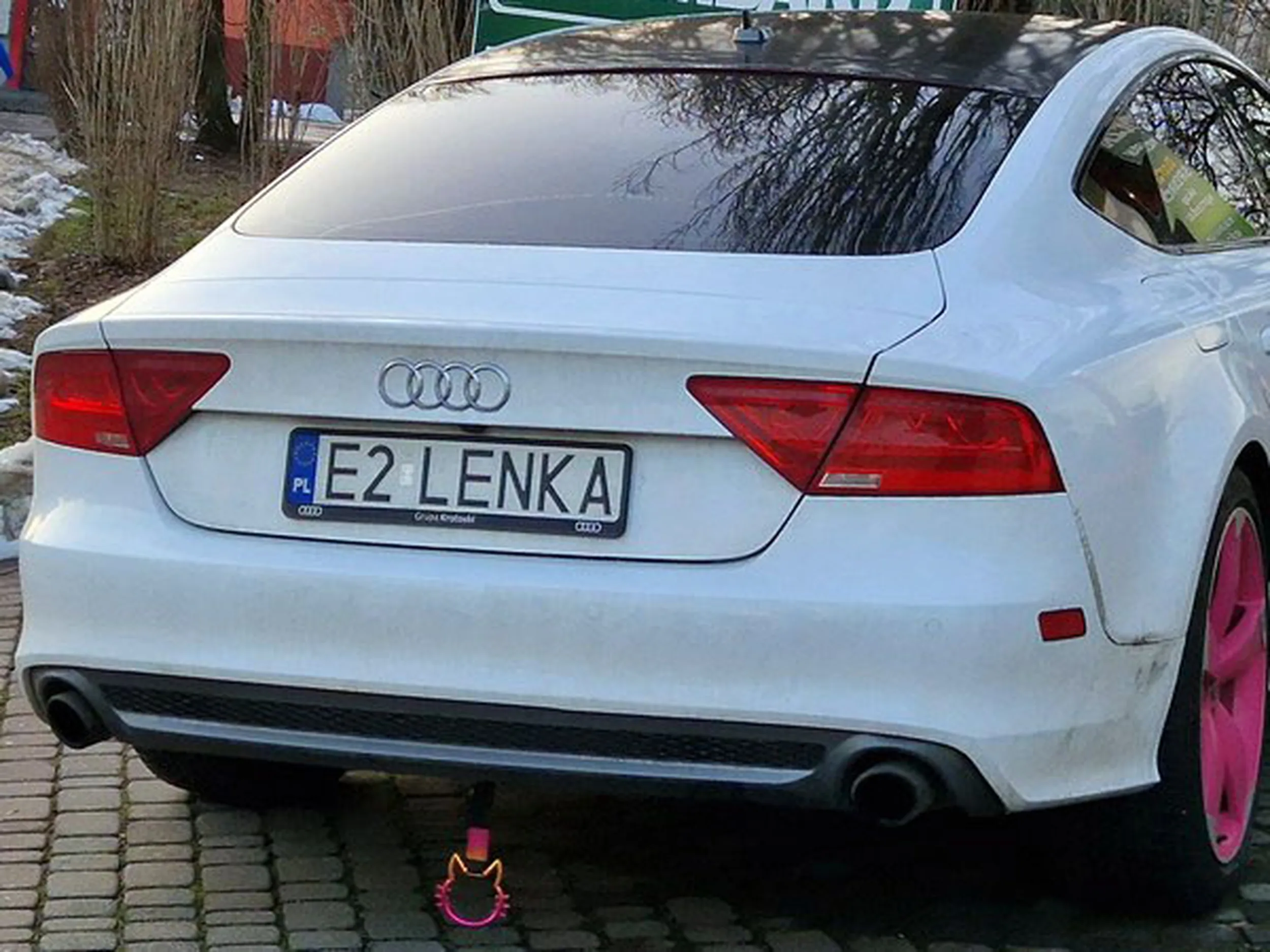 Fajny numer, blacha E2 LENKA